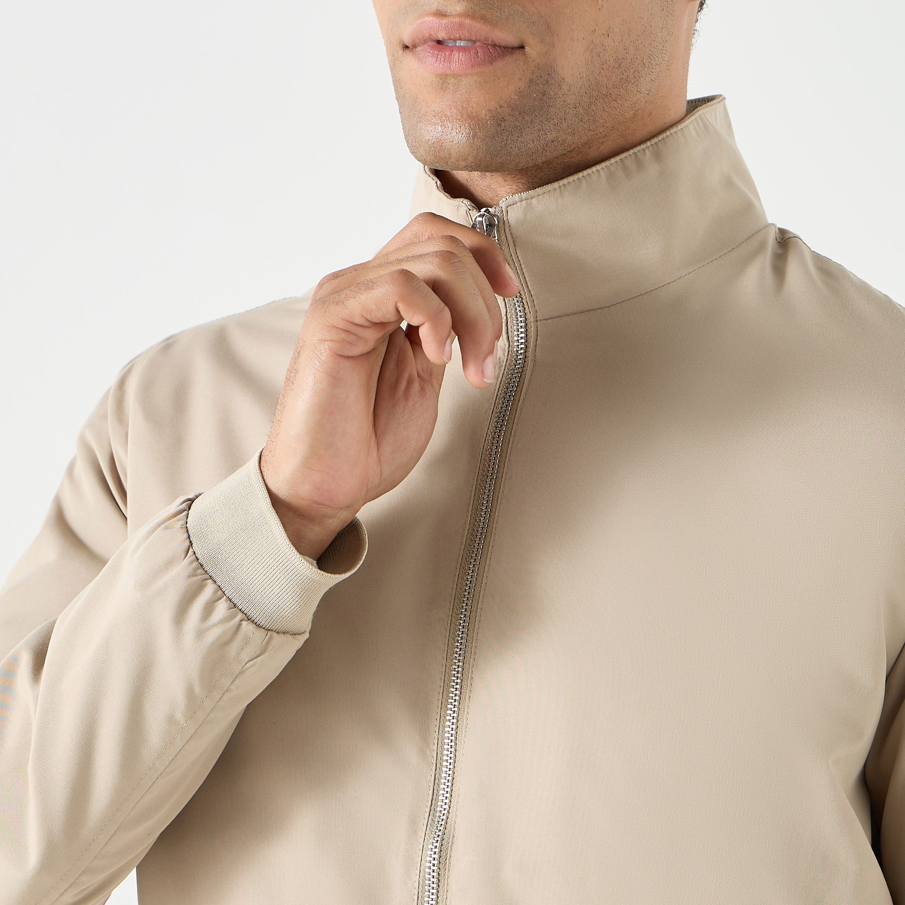 جاك آند جونز سترة رجالية ذات رقبة عالية وأكمام طويلة-men-clothing-jacketsandblazers-jackets-image-5