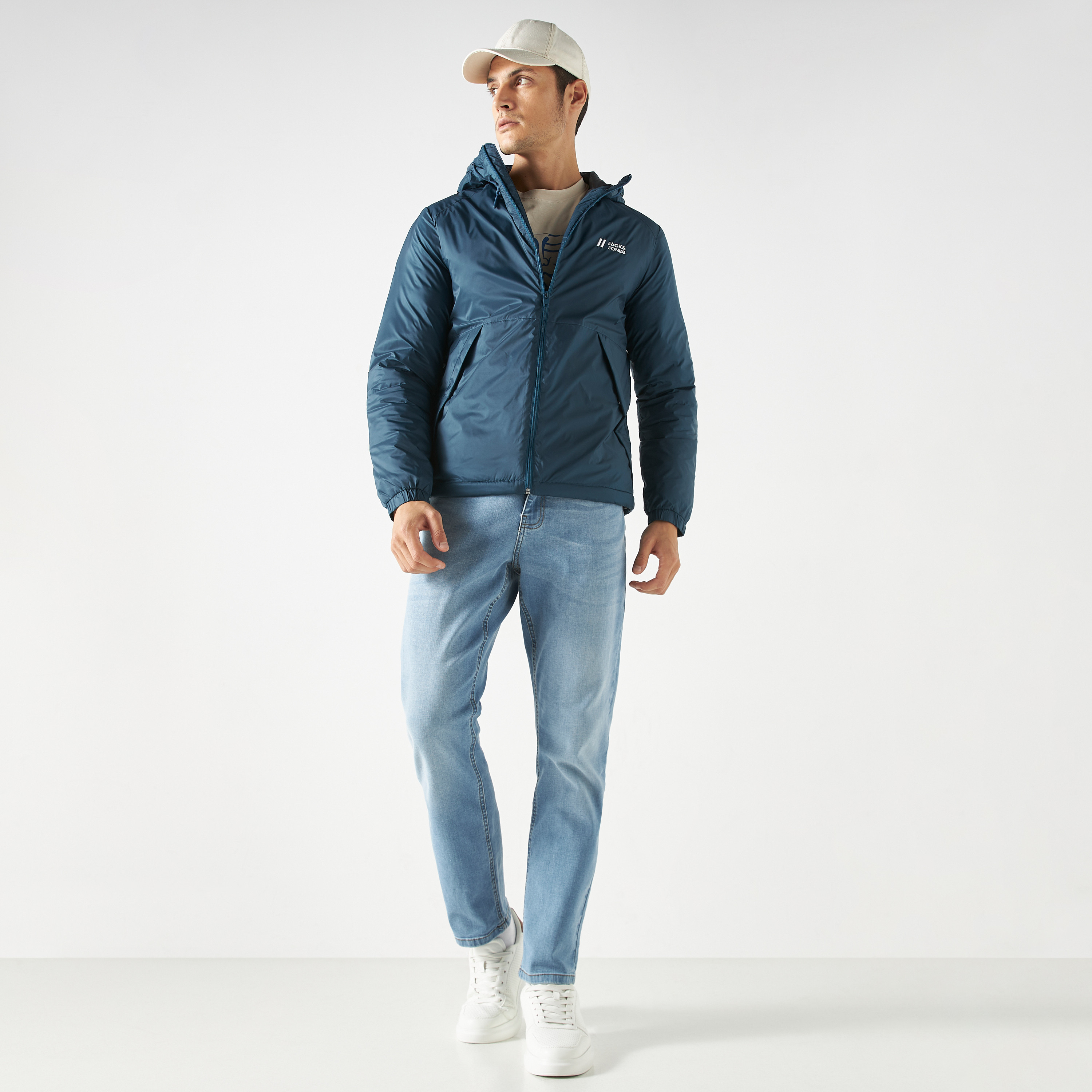 Jack & Jones Plain Hooded Padded Jacket-men-clothing-jacketsandblazers-jackets-image-2