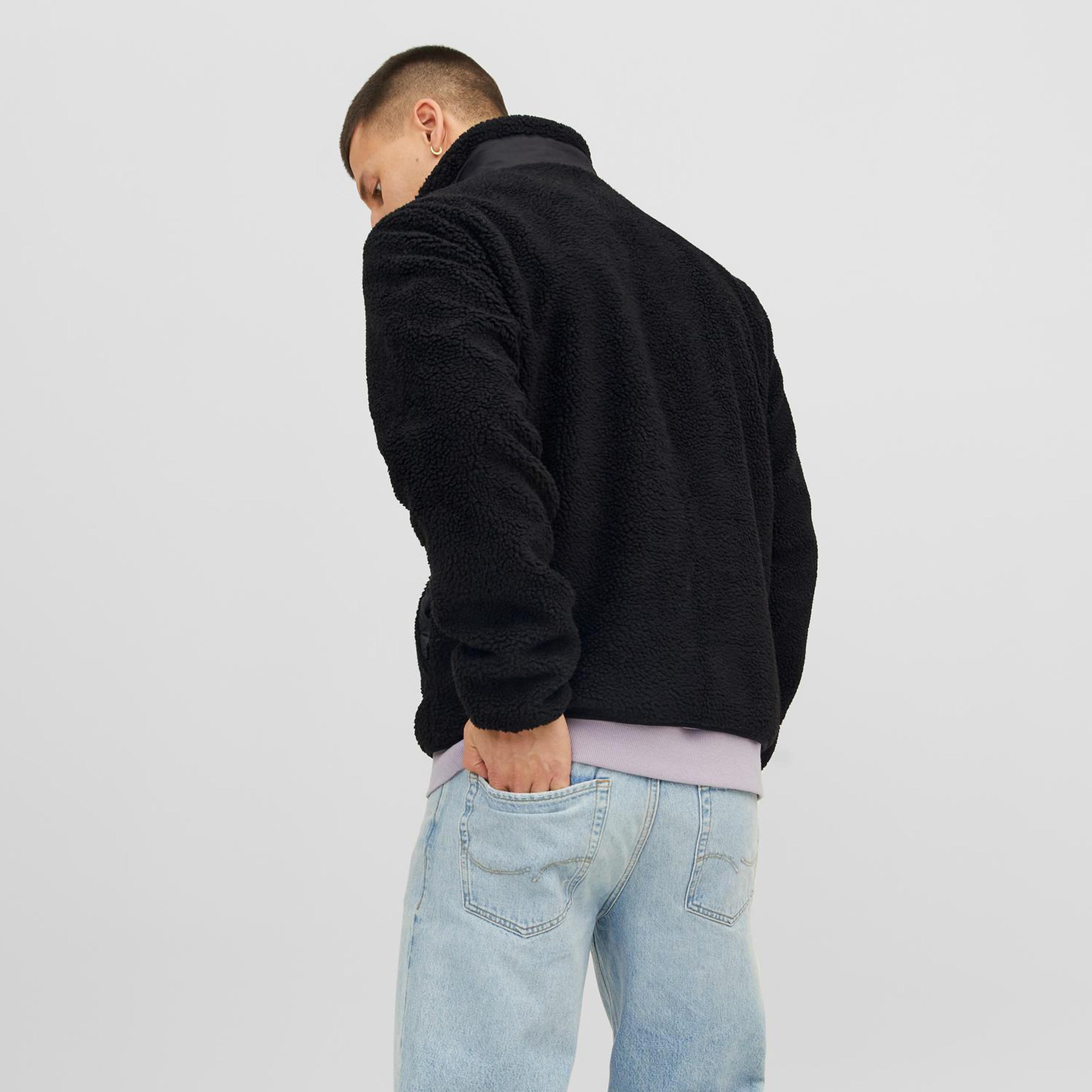  تيدي جاكيت من جاك آند جونز ذو منسوج مع سحاب للإغلاق-men-clothing-jacketsandblazers-jackets-image-4
