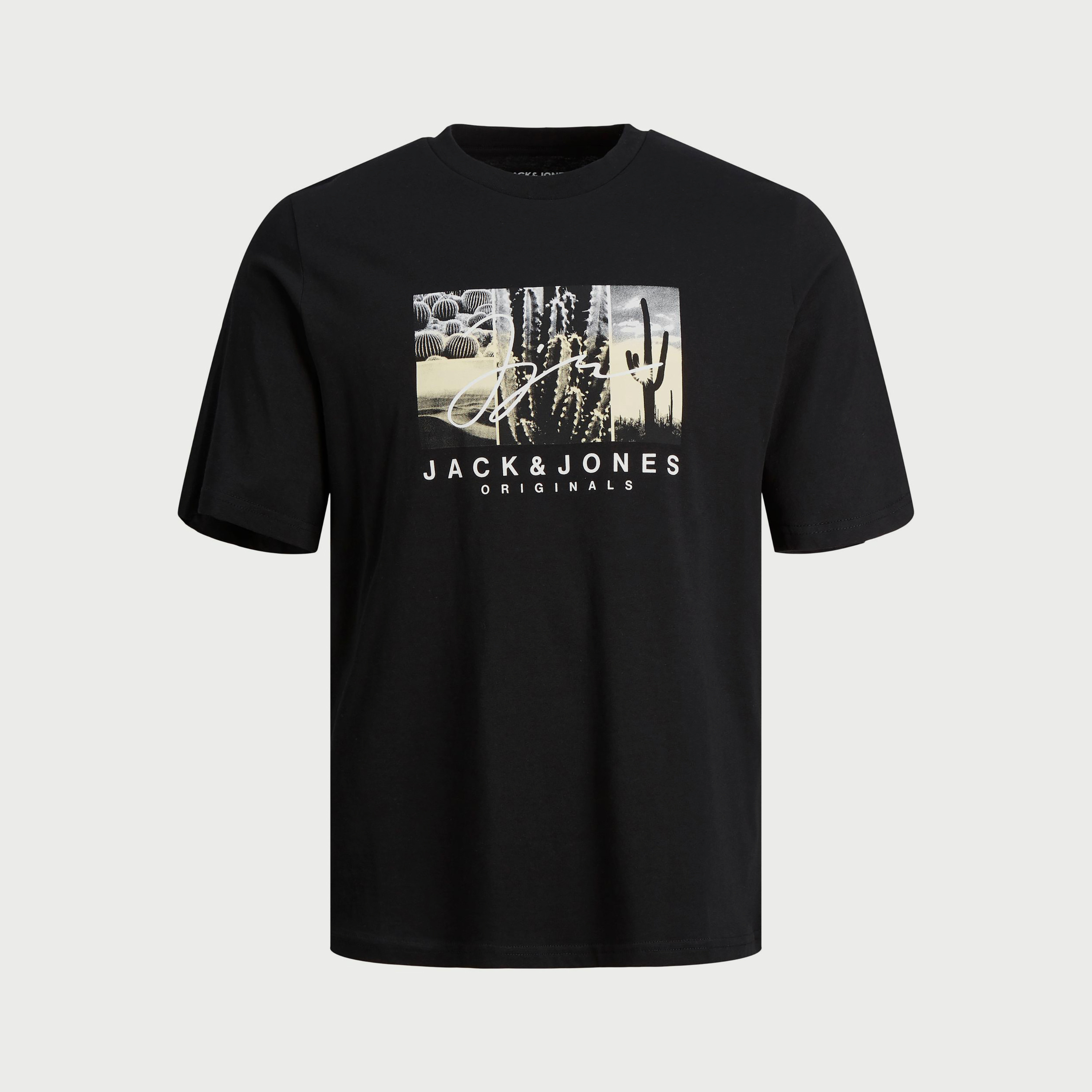 Jack & Jones Plus Size Graphic Crew Neck Short Sleeves T-Shirt-men-clothing-tshirtsandpolos-tshirts-image-1
