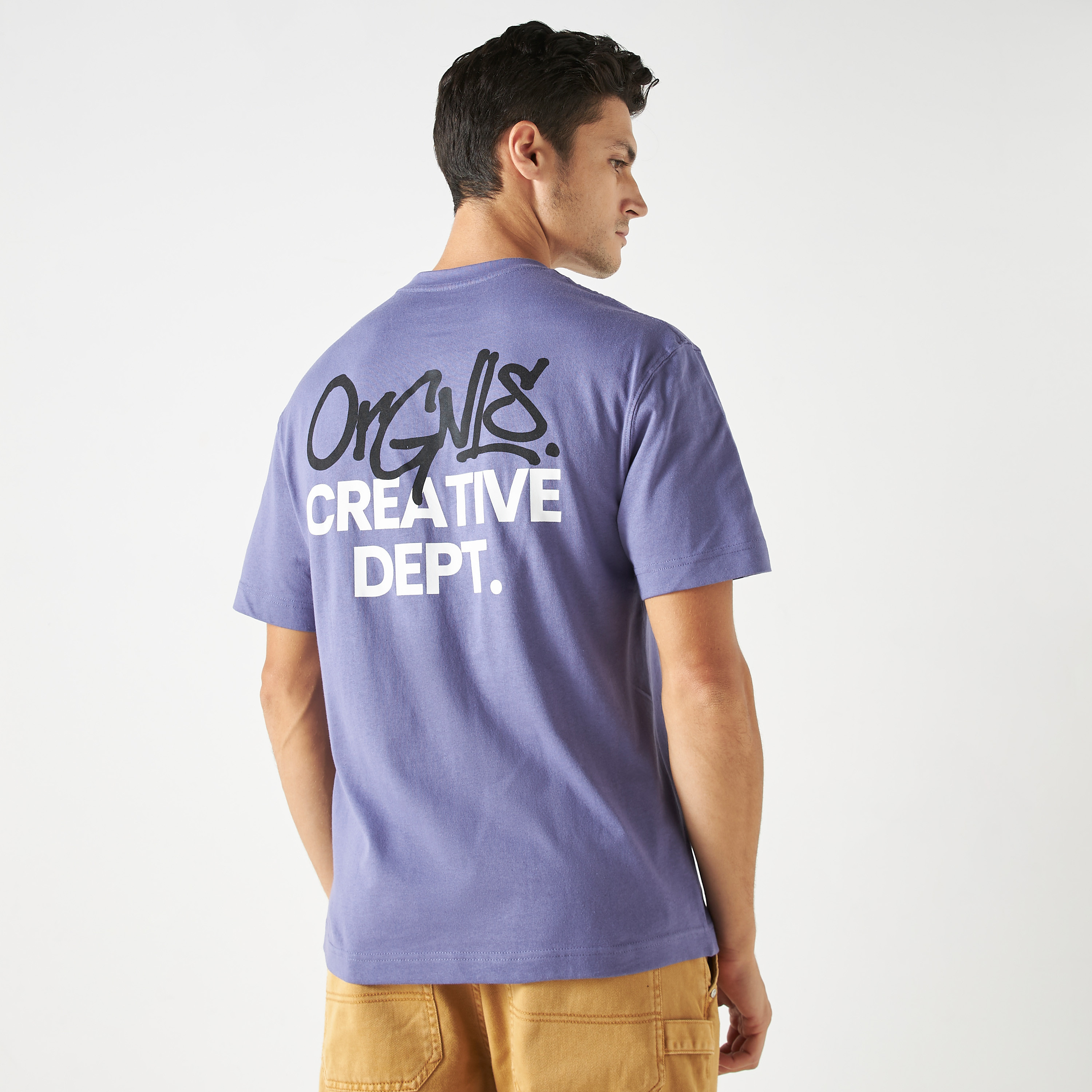 تي شيرت من جاك آند جونز مع مطبوع بأكمام قصيرة و ياقة مستديرة-men-clothing-tshirtsandpolos-tshirts-image-15