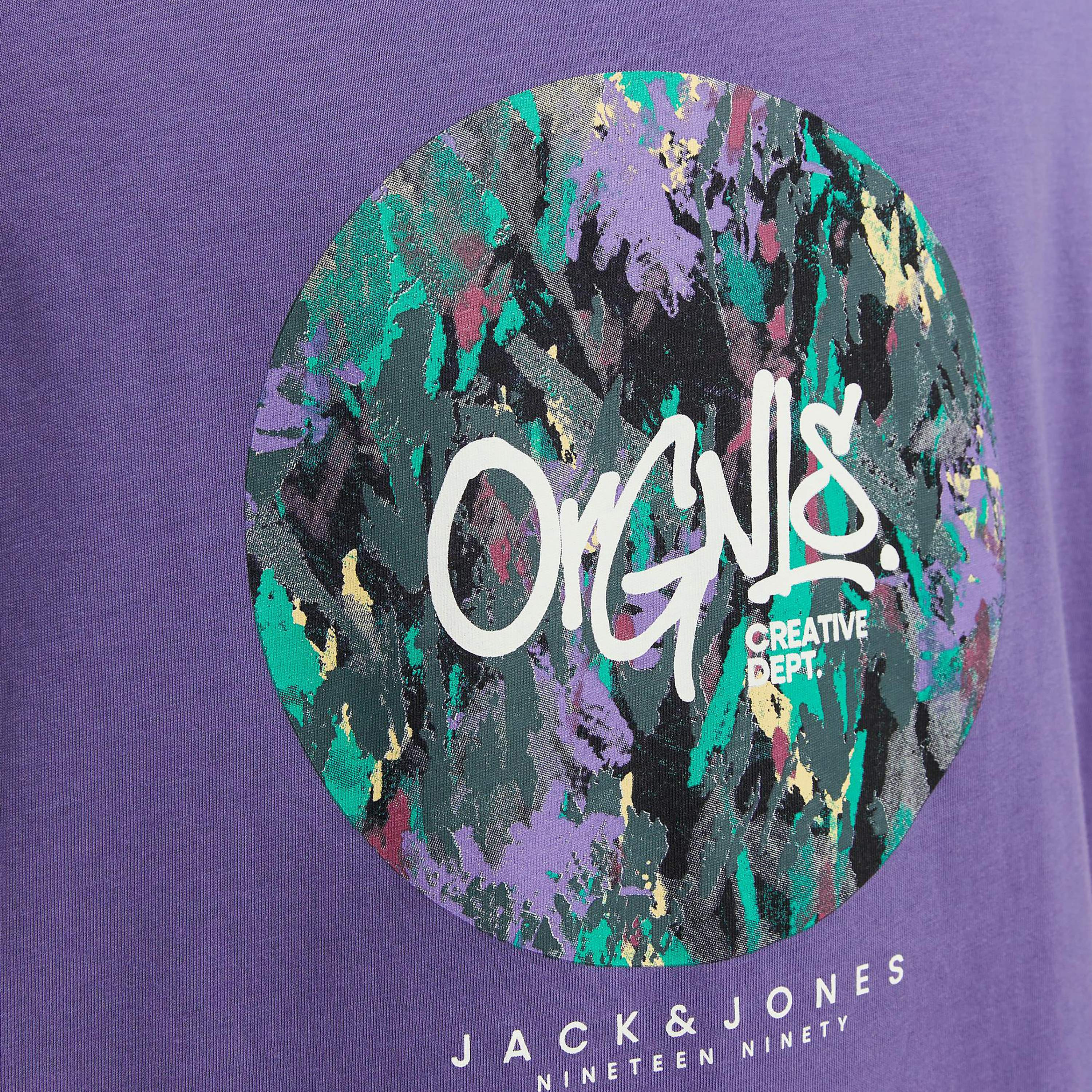 تي شيرت من جاك آند جونز مع مطبوع بأكمام قصيرة و ياقة مستديرة-men-clothing-tshirtsandpolos-tshirts-image-15