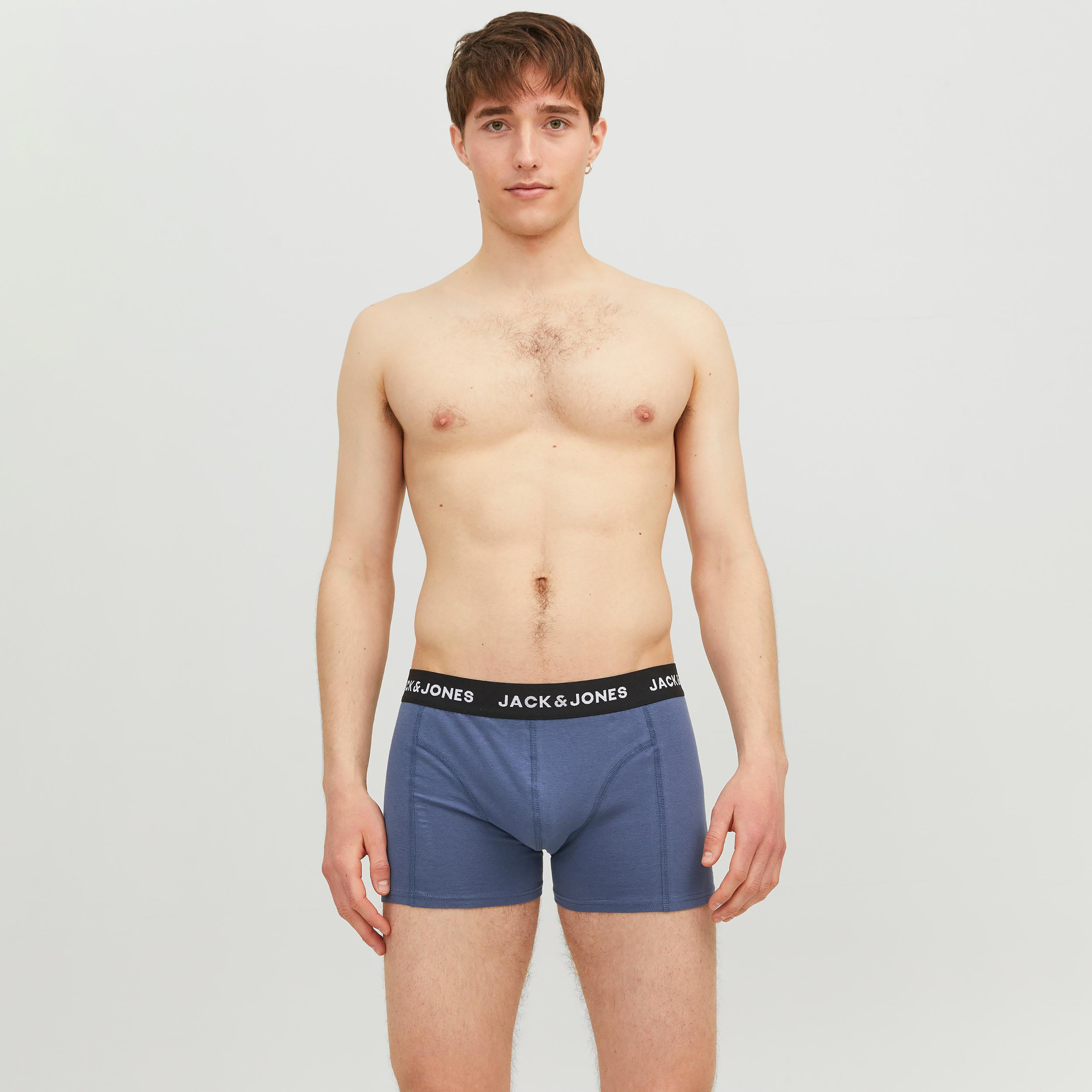 Jack & Jones Pack of 3 Multicolour Trunks-men-clothing-innerwear-underwear-image-2