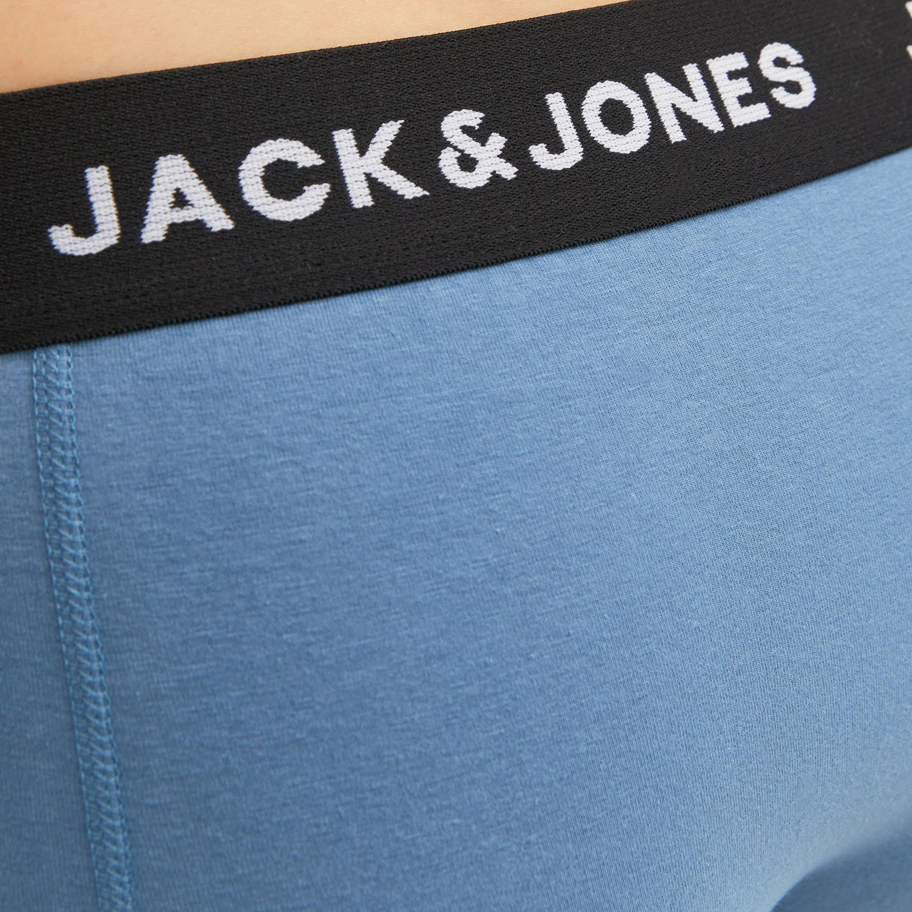 Jack & Jones Pack of 3 Multicolour Trunks-men-clothing-innerwear-underwear-image-3