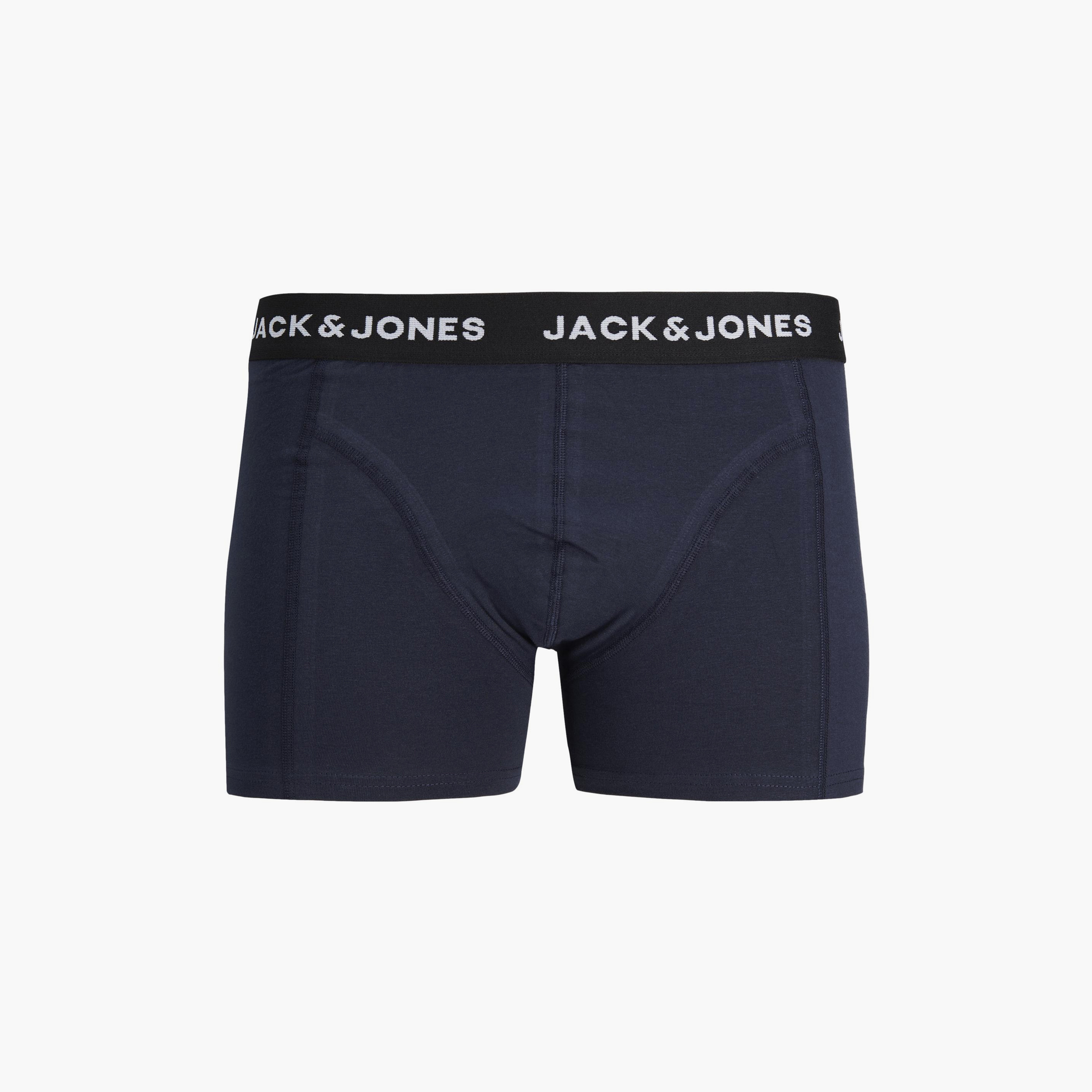 Jack & Jones Pack of 3 Multicolour Trunks-men-clothing-innerwear-underwear-image-7