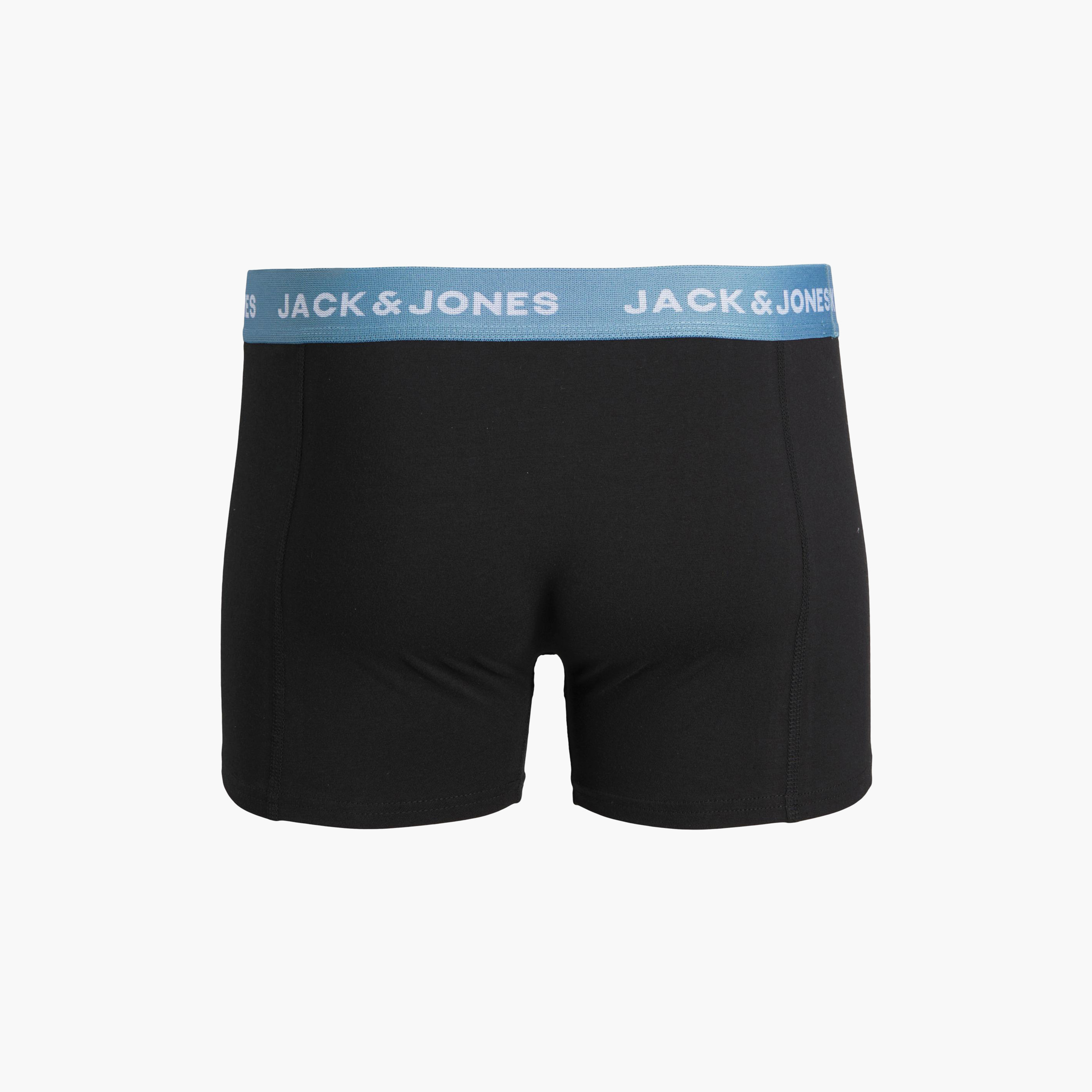 Jack & Jones Pack of 3 Multicolour Trunks-men-clothing-innerwear-underwear-image-7