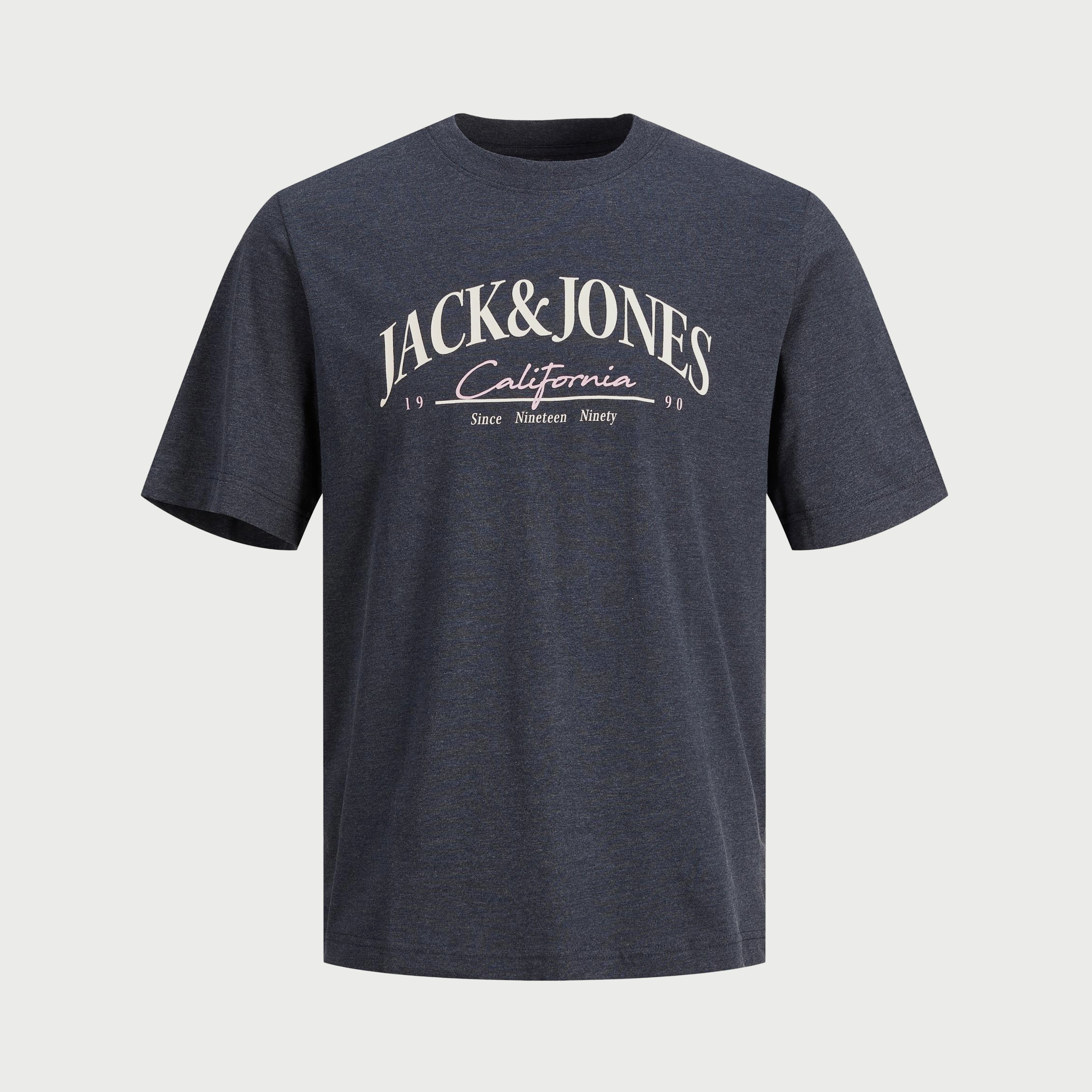 Jack & Jones Plus Size Printed Crew Neck Short Sleeves T-Shirt-men-clothing-tshirtsandpolos-tshirts-image-1