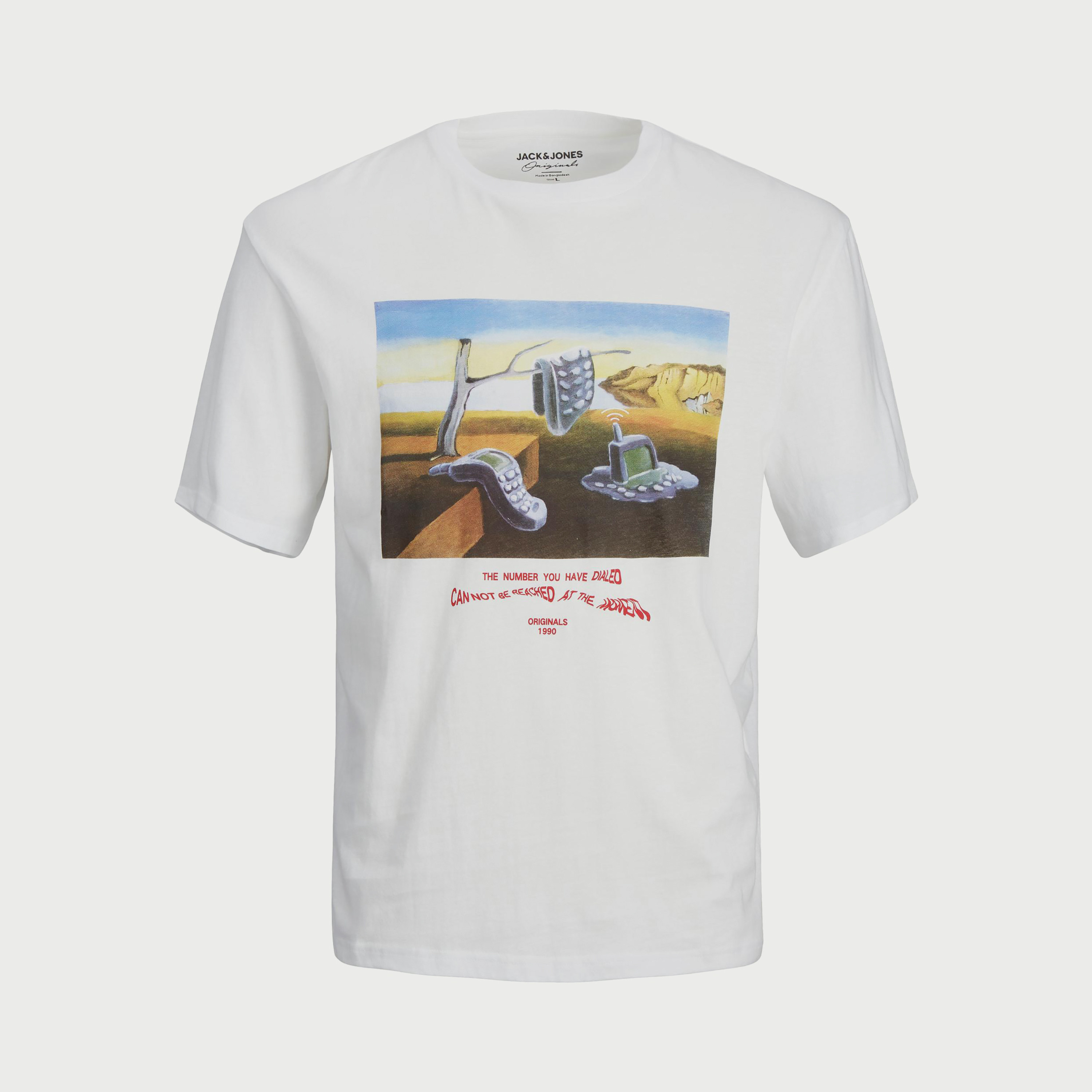 تي شيرت جرافيك بأكمام قصيرة وياقة دائرية بمقاس كبير من جاك آند جونز-men-clothing-tshirtsandpolos-tshirts-image-2