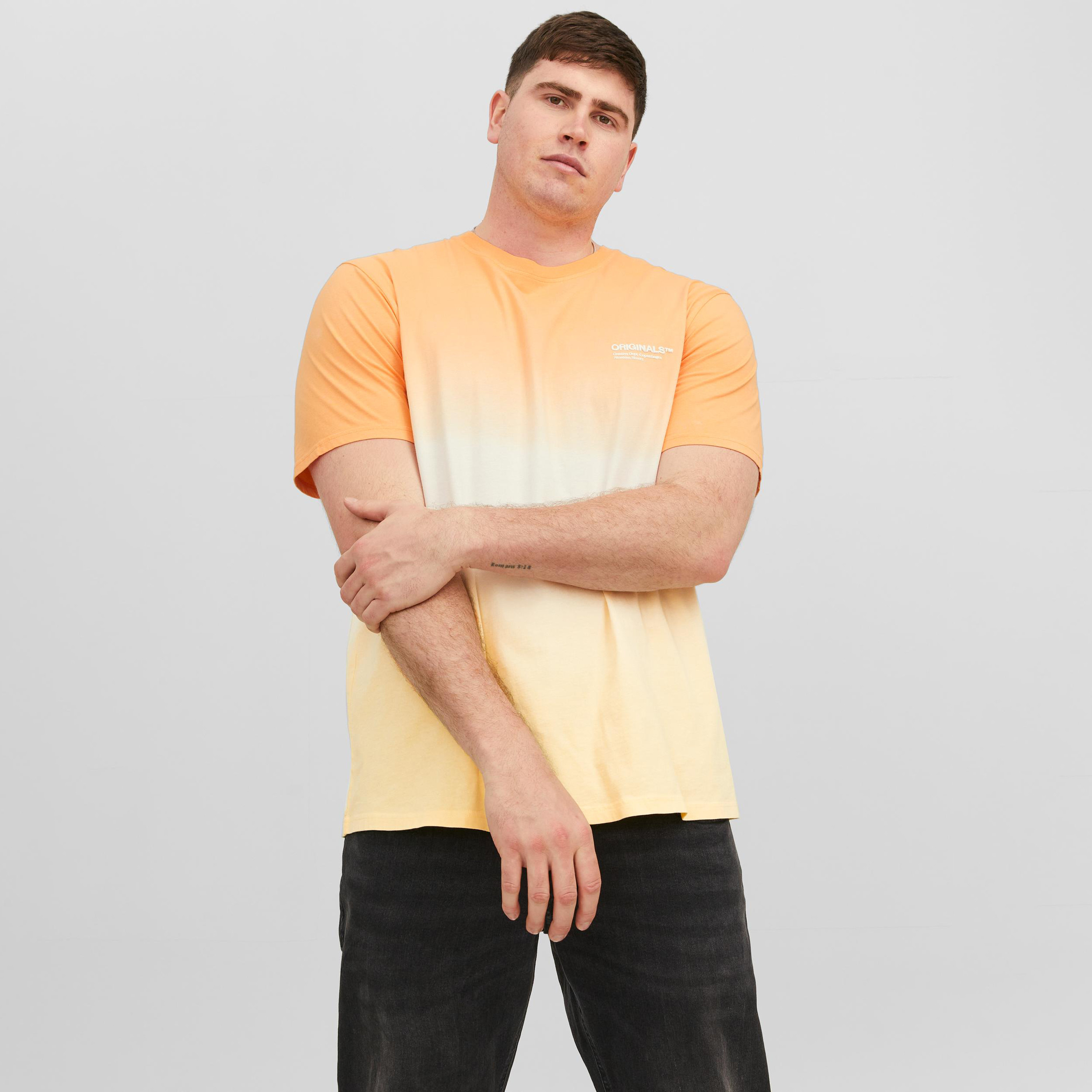 Jack & Jones Plus Size Crew Neck Short Sleeves T-Shirt-men-clothing-tshirtsandpolos-tshirts-image-1