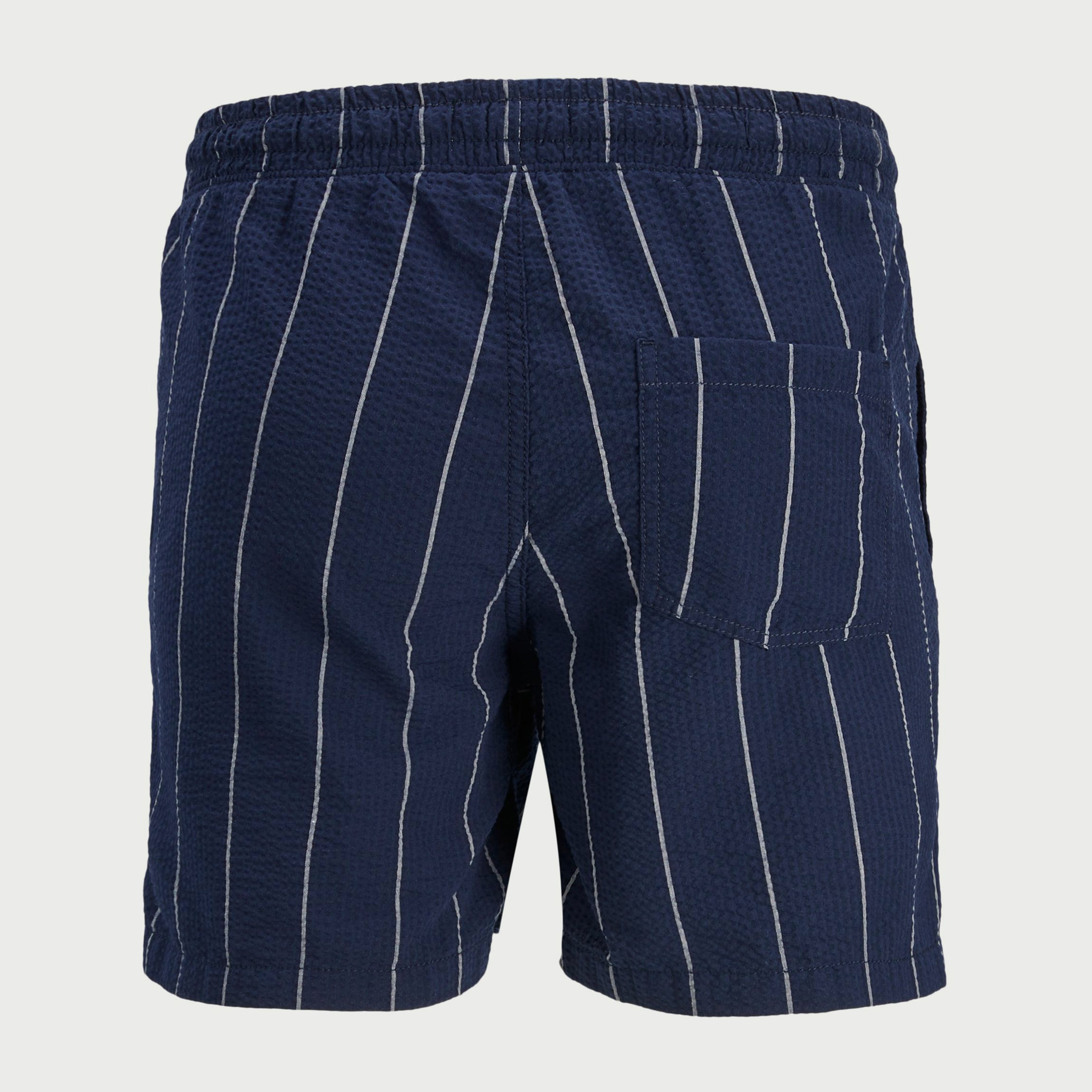 Jack & Jones Plus Size Striped Mid-Rise Drawstring Shorts-men-clothing-bottoms-shorts-image-2
