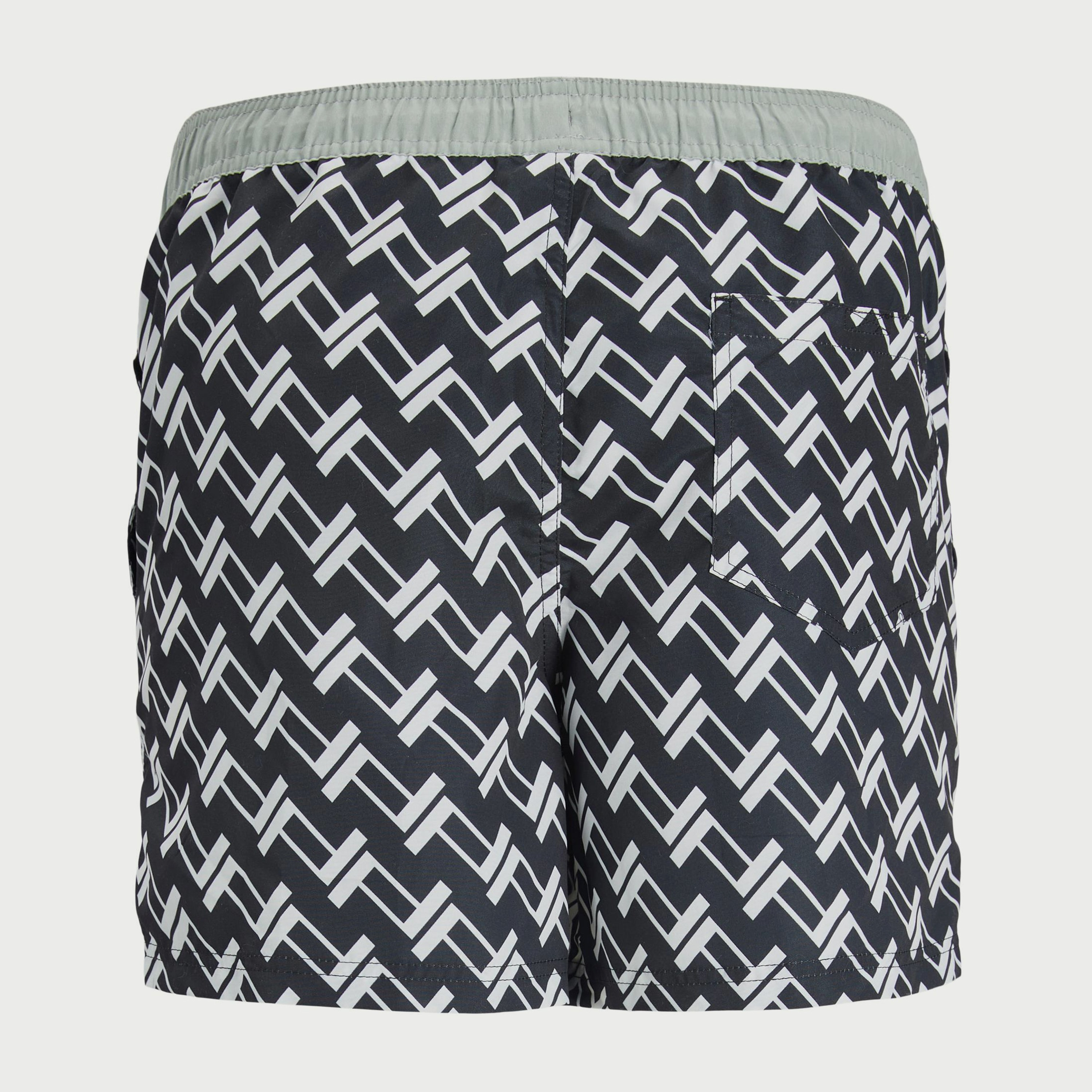 Jack & Jones Plus Size Printed Mid-Rise Swim Shorts-men-clothing-bottoms-shorts-image-2