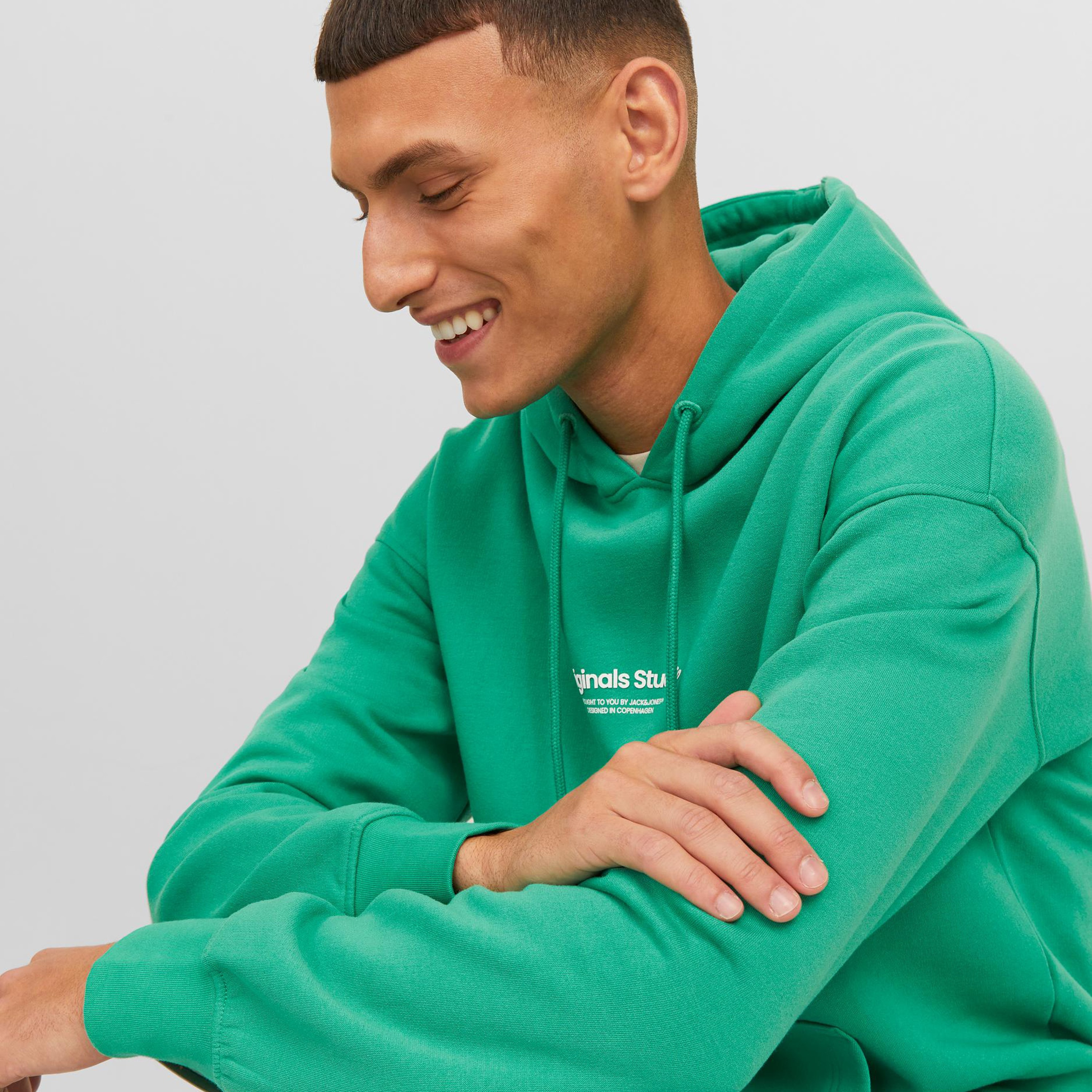  هودي من جاك آند جونز بلوجو بأكمام طويلة وياقة مستديرة مطبوعة-men-winterwear-hoodiesandsweatshirts-image-15