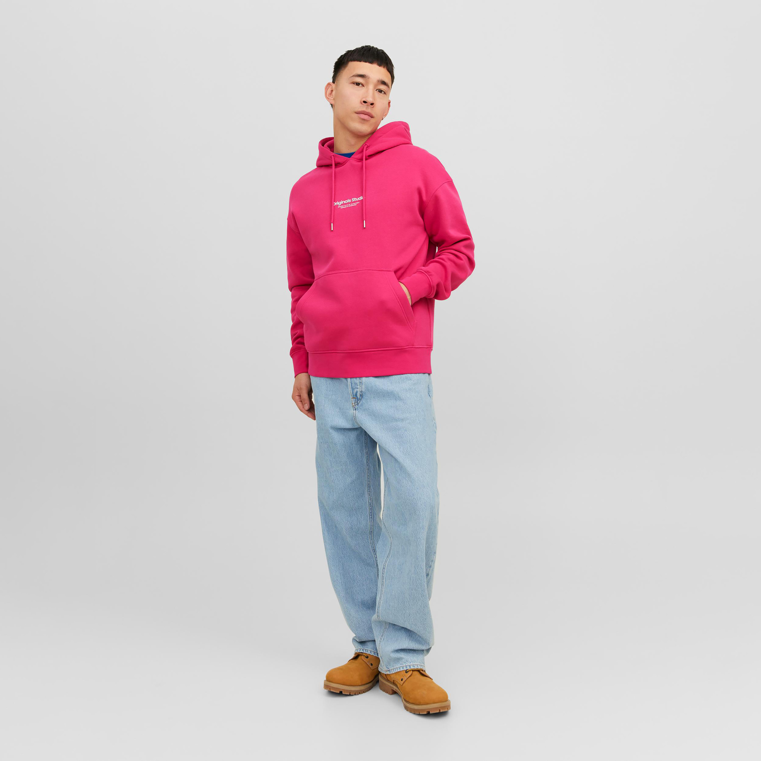  هودي من جاك آند جونز بلوجو بأكمام طويلة وياقة مستديرة مطبوعة-men-winterwear-hoodiesandsweatshirts-image-18