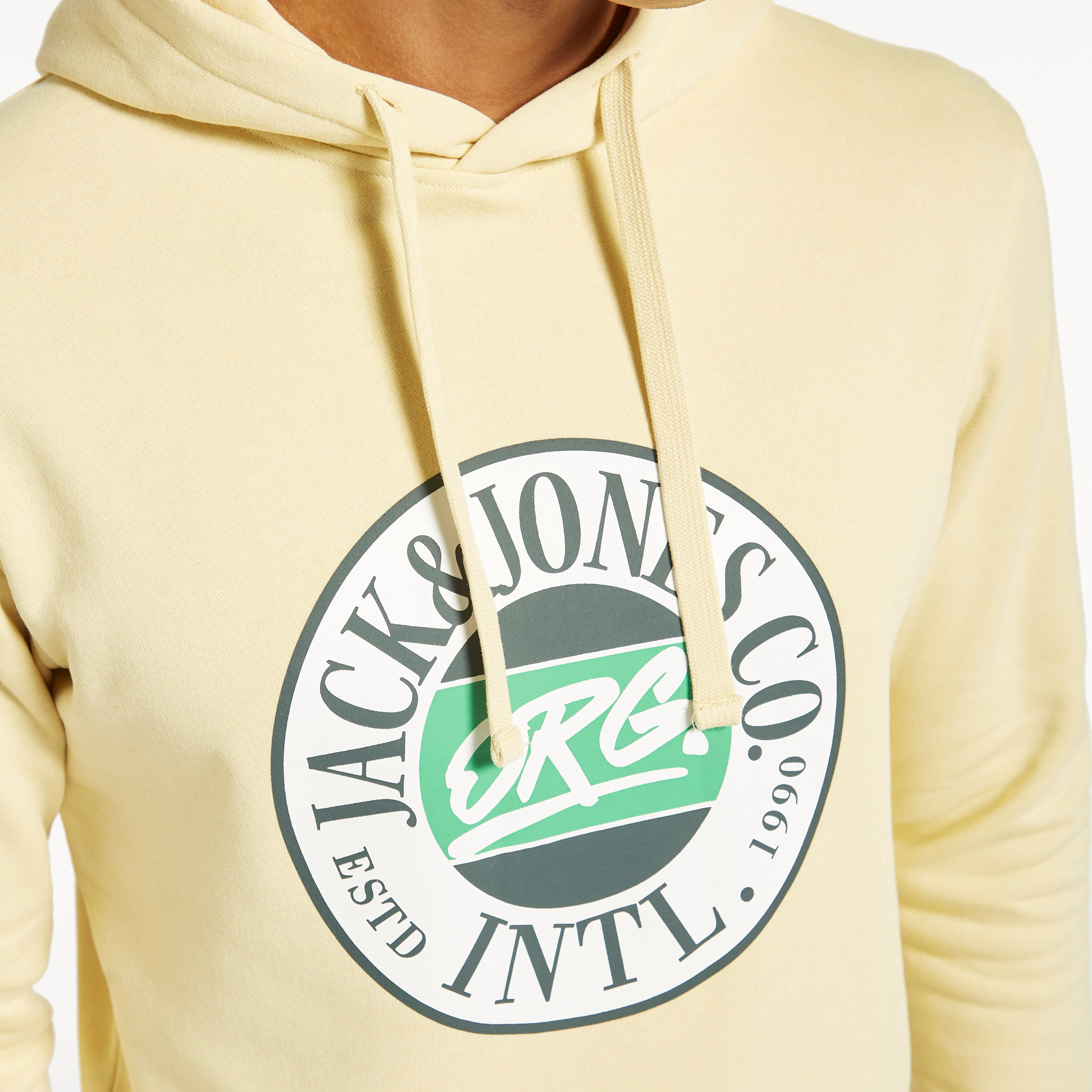  هودي من جاك آند جونز بلوجو بأكمام طويلة وياقة مستديرة-men-winterwear-hoodiesandsweatshirts-image-14