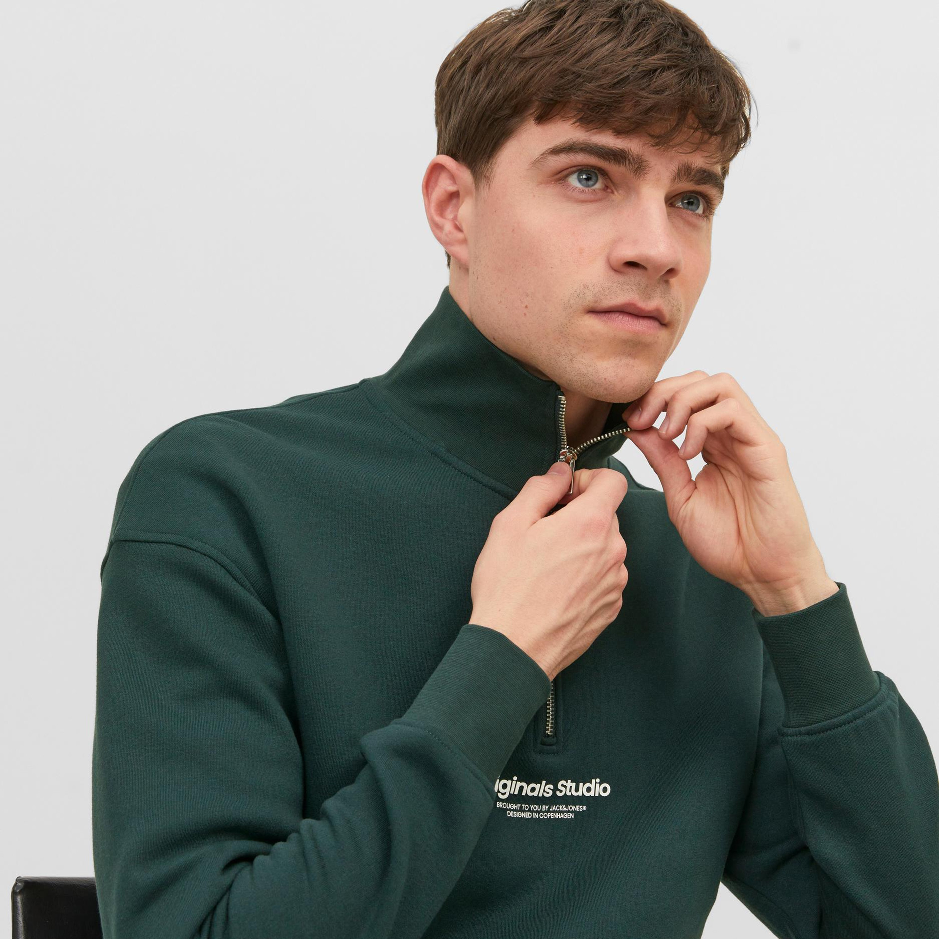 Jack & Jones Printed High Neck Long Sleeves Sweatshirt-men-winterwear-hoodiesandsweatshirts-image-3