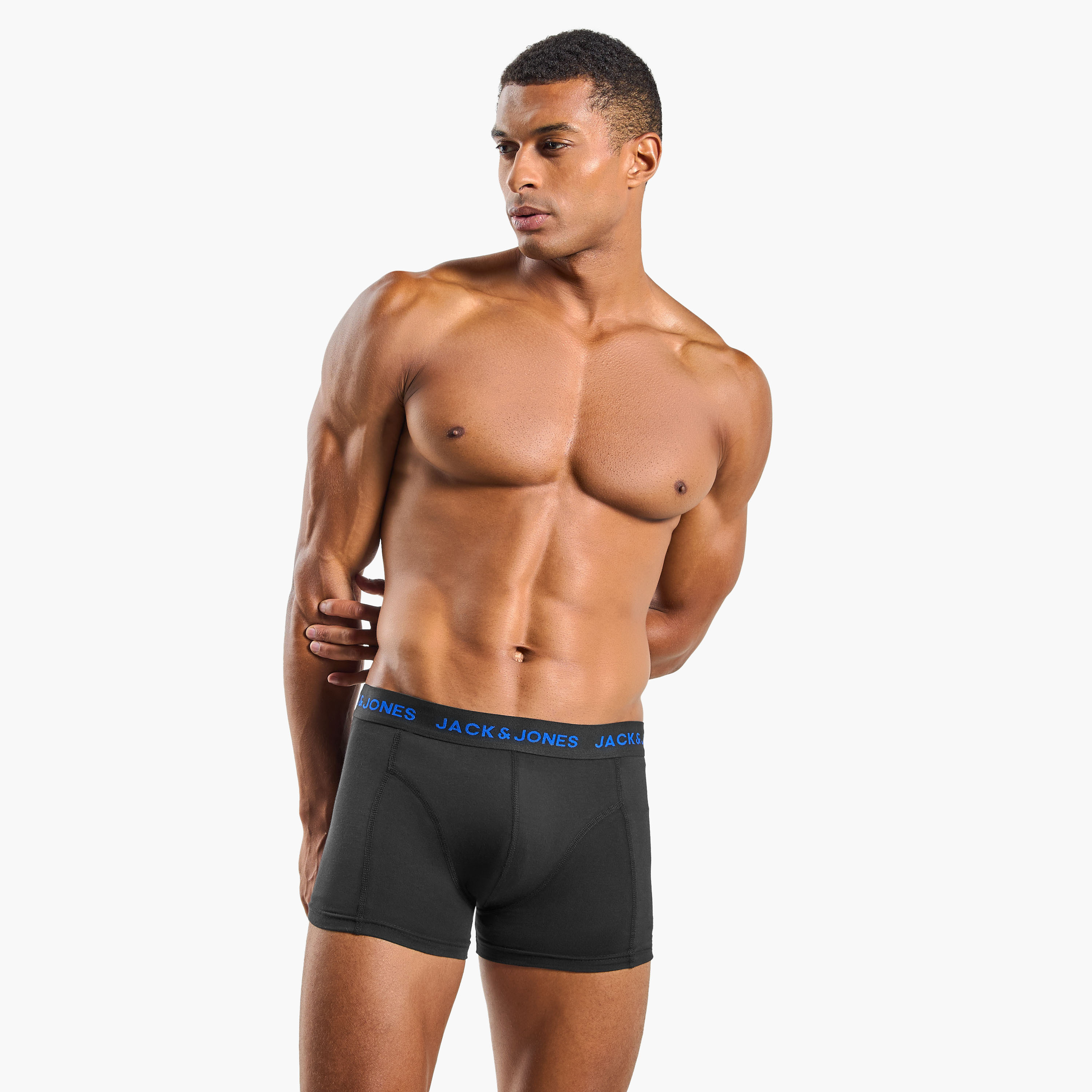 مجموعة من 5 سراويل داخلية بطبعة العلامة التجارية من جاك أند جونز-men-clothing-innerwear-underwear-image-3