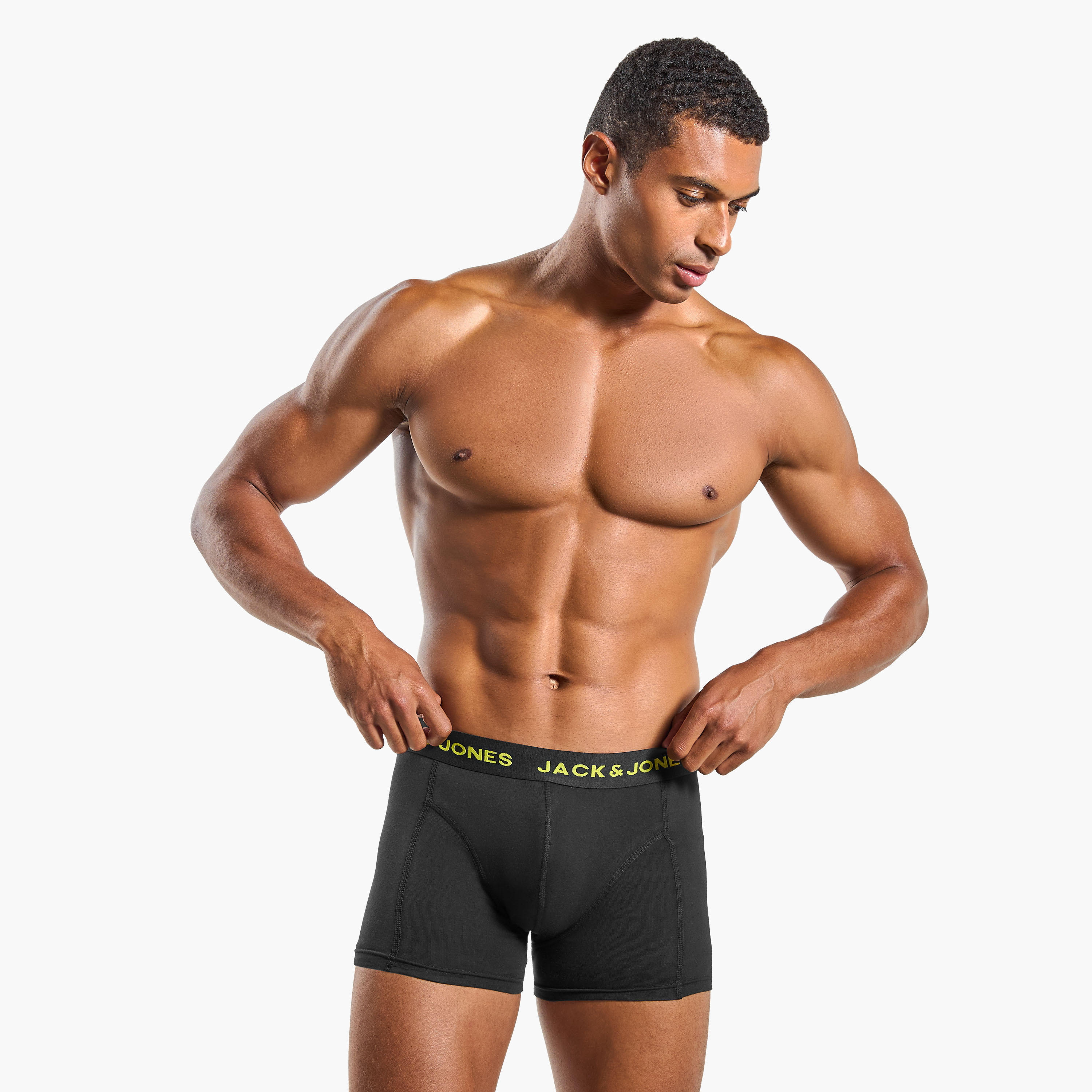 مجموعة من 5 سراويل داخلية بطبعة العلامة التجارية من جاك أند جونز-men-clothing-innerwear-underwear-image-4