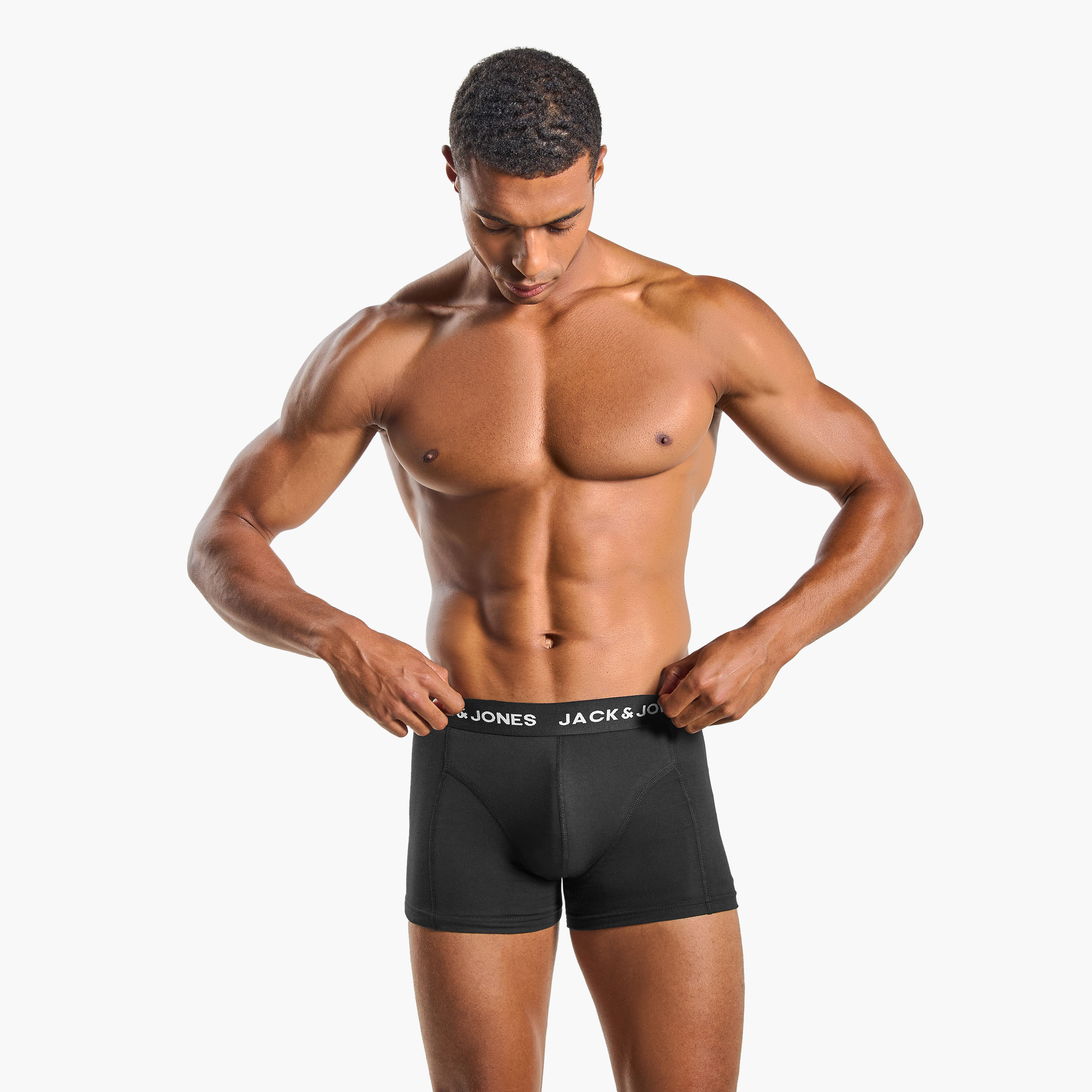 مجموعة من 5 سراويل داخلية بطبعة العلامة التجارية من جاك أند جونز-men-clothing-innerwear-underwear-image-5