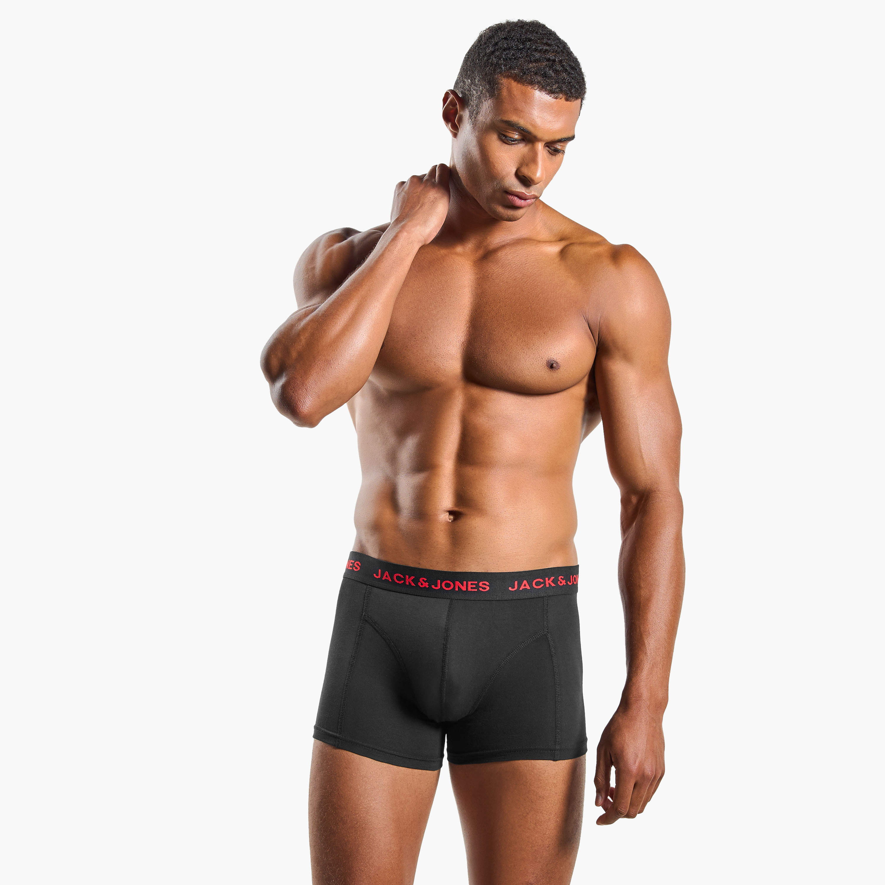 مجموعة من 5 سراويل داخلية بطبعة العلامة التجارية من جاك أند جونز-men-clothing-innerwear-underwear-image-6