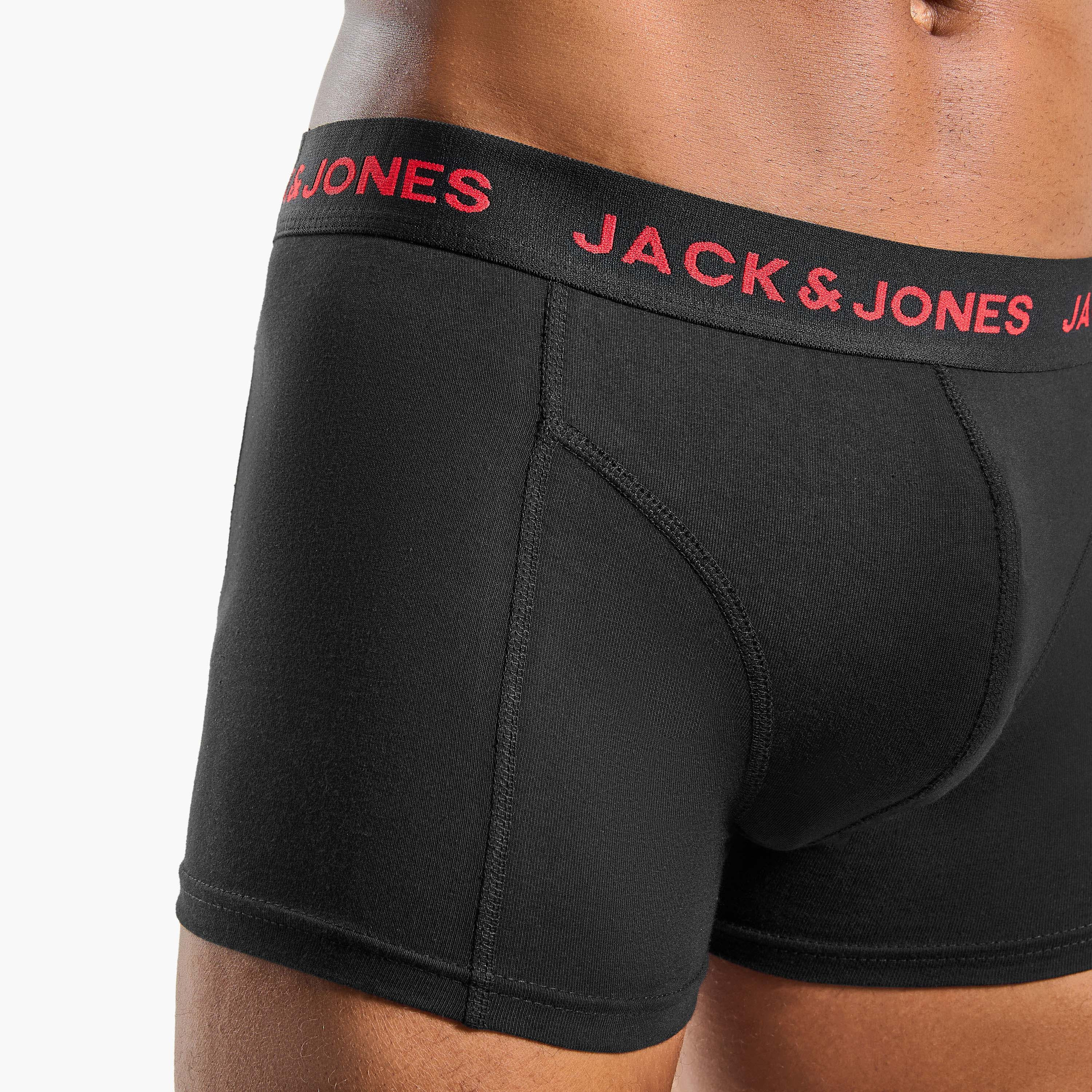 مجموعة من 5 سراويل داخلية بطبعة العلامة التجارية من جاك أند جونز-men-clothing-innerwear-underwear-image-9