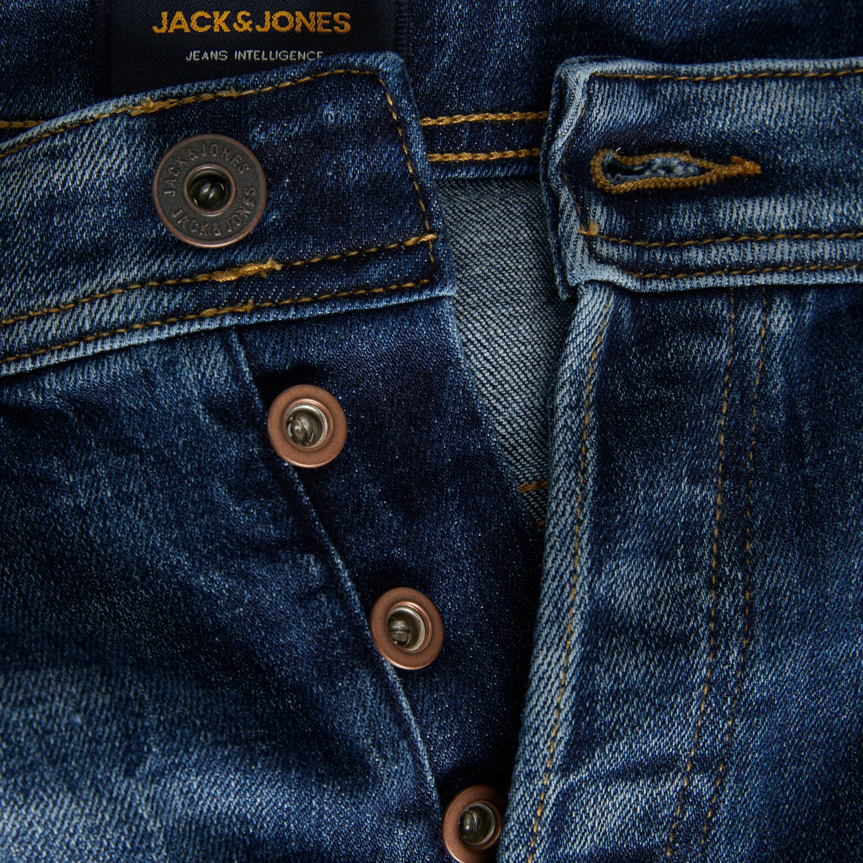  بنطال جينز مزين بجيب من جاك آند جونز بخصر متوسط الارتفاع مع مدبب-men-clothing-bottoms-jeans-image-2