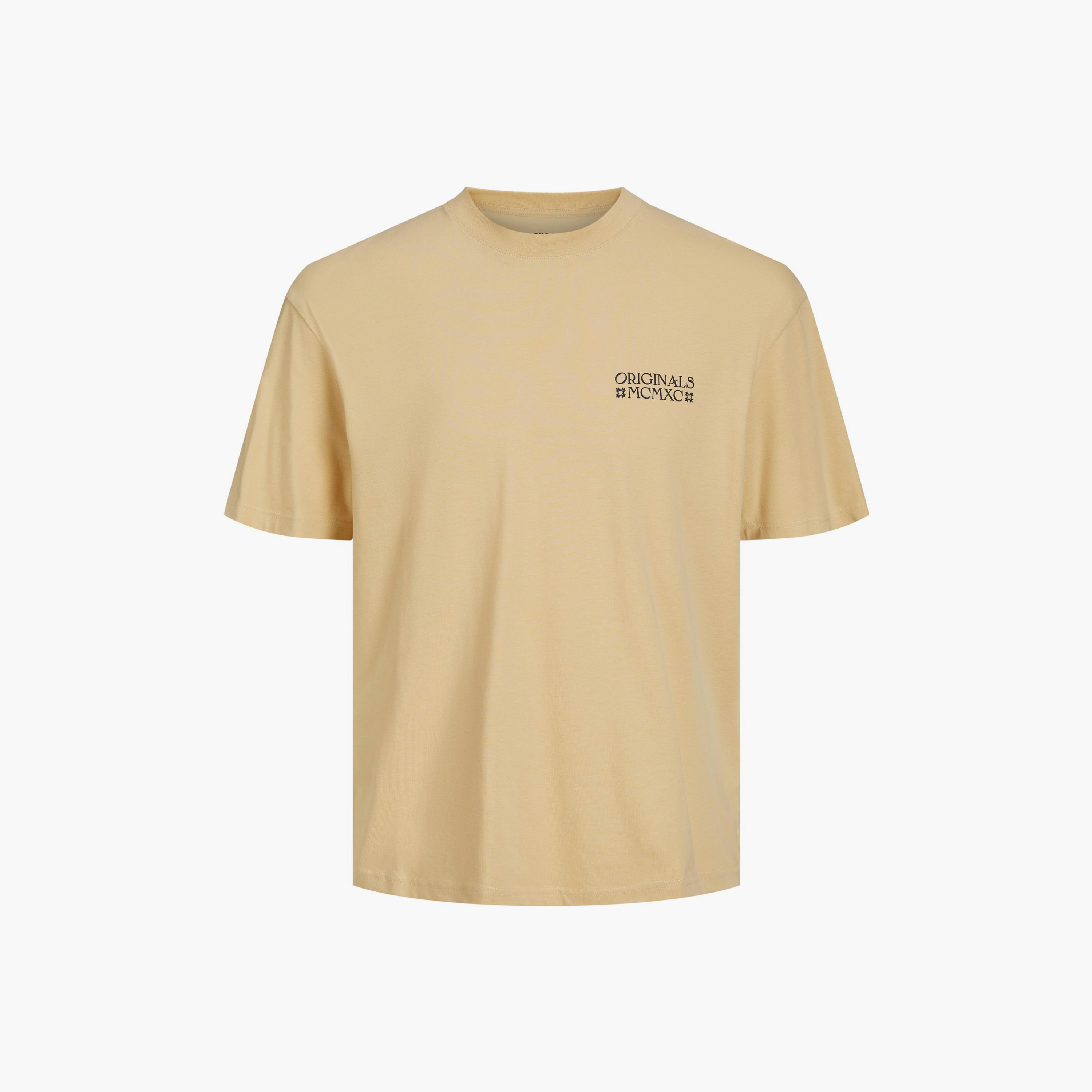  تي شيرت من جاك آند جونز مع جرافيك بأكمام قصيرة و ياقة مستديرة-men-clothing-tshirtsandpolos-tshirts-image-5