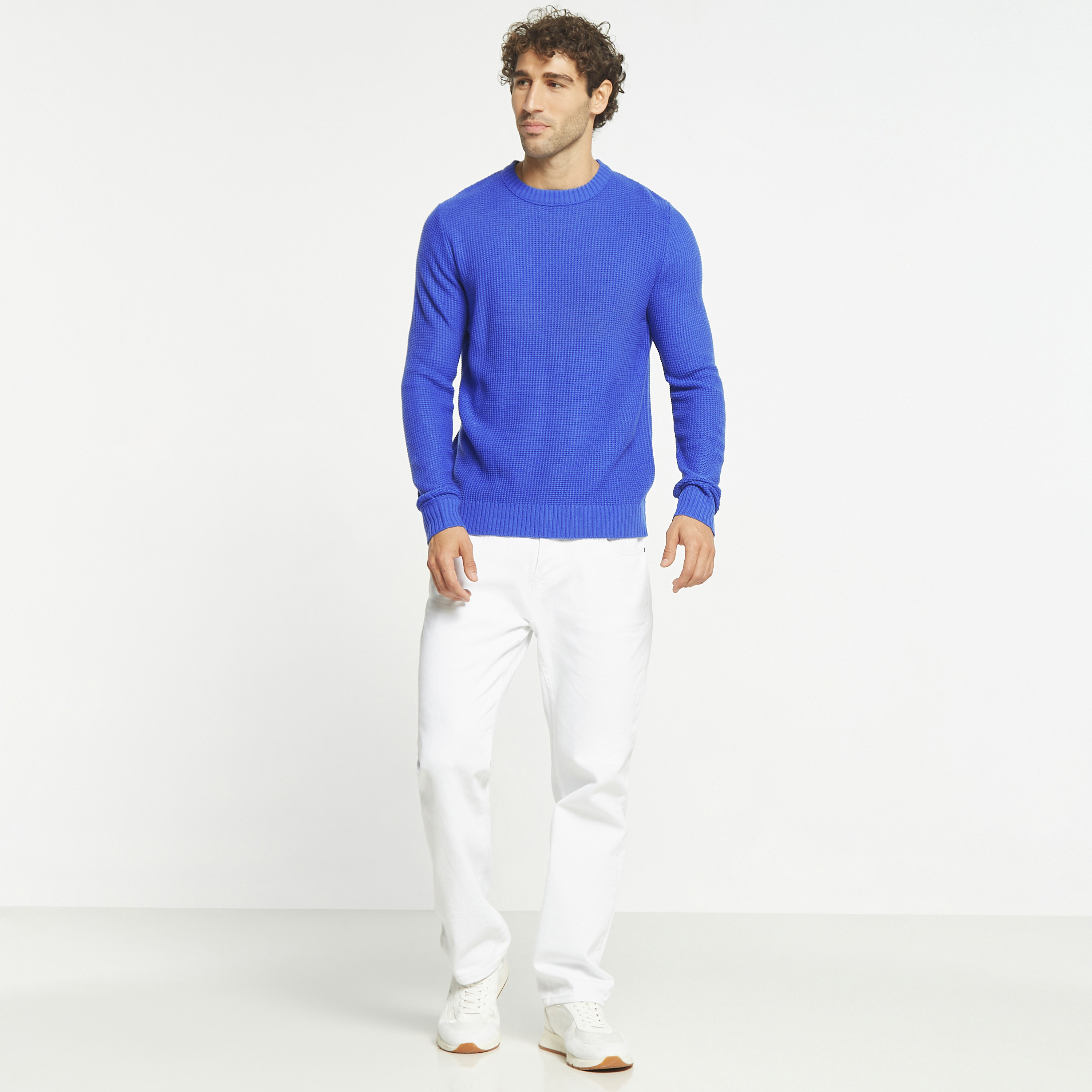 Jack & Jones Textured Crew Neck Long Sleeves Pullover-men-clothing-sweatersandpullovers-image-2