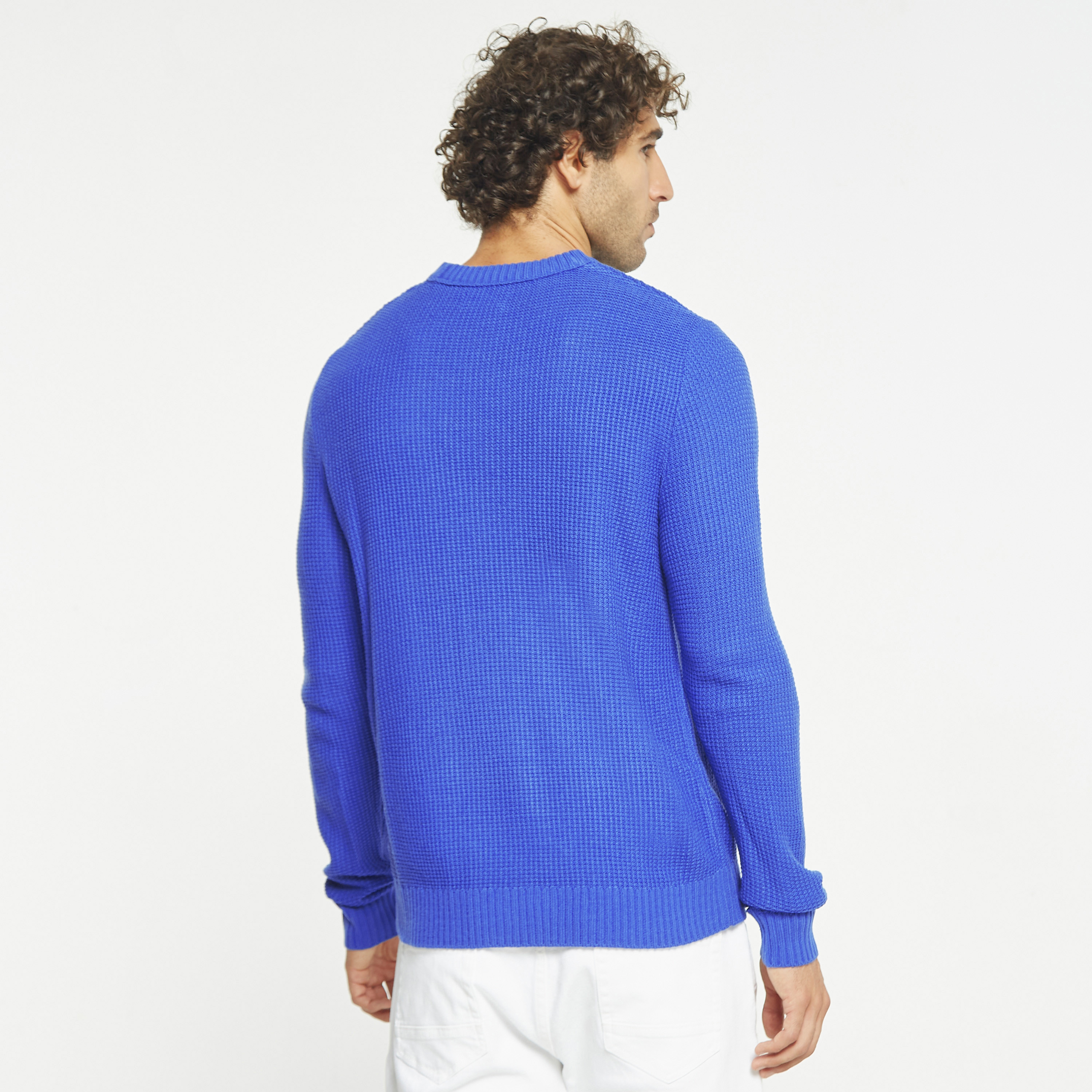 Jack & Jones Textured Crew Neck Long Sleeves Pullover-men-clothing-sweatersandpullovers-image-3