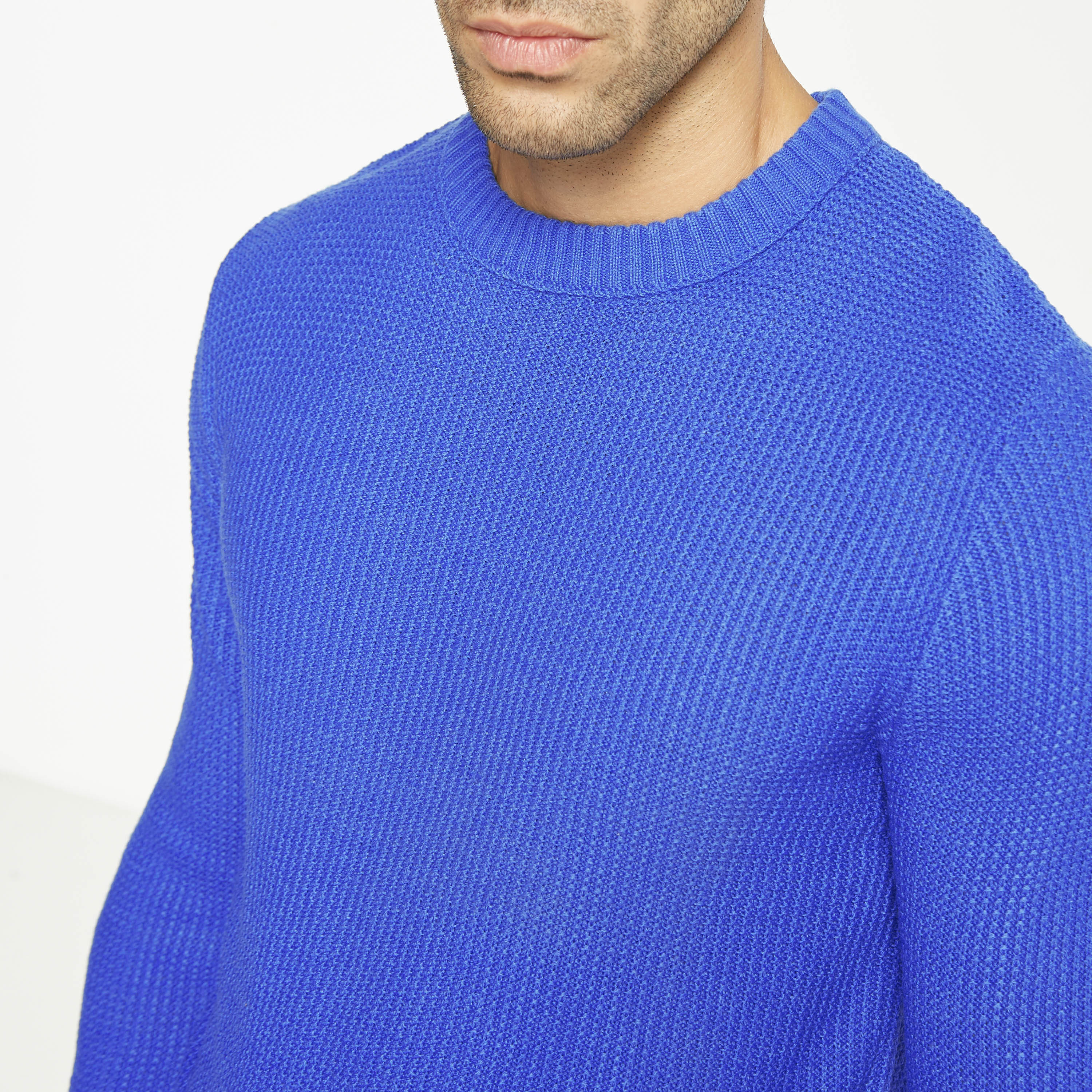 Jack & Jones Textured Crew Neck Long Sleeves Pullover-men-clothing-sweatersandpullovers-image-4