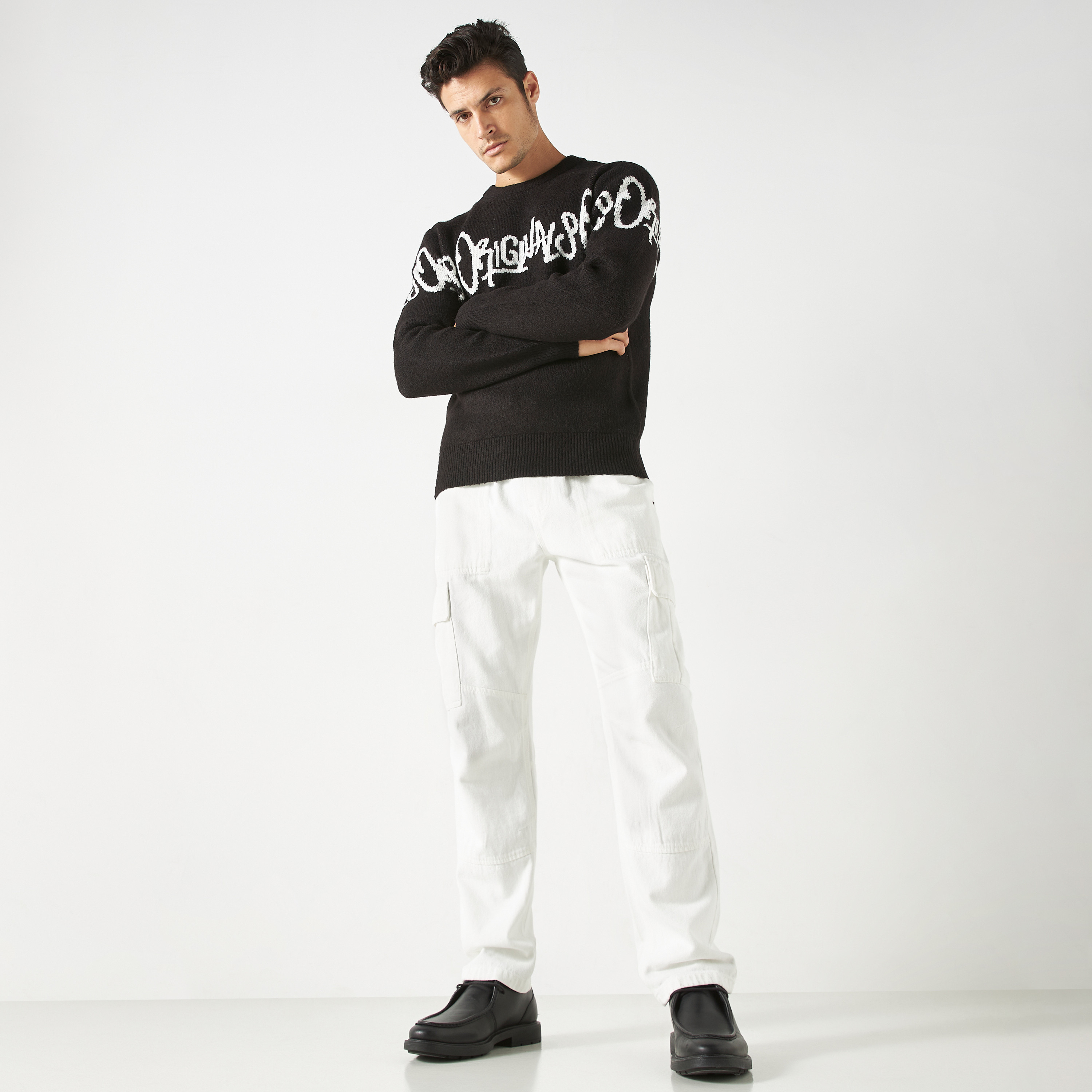 Jack & Jones Knitted Crew Neck Long Sleeves Pullover-men-clothing-sweatersandpullovers-image-2
