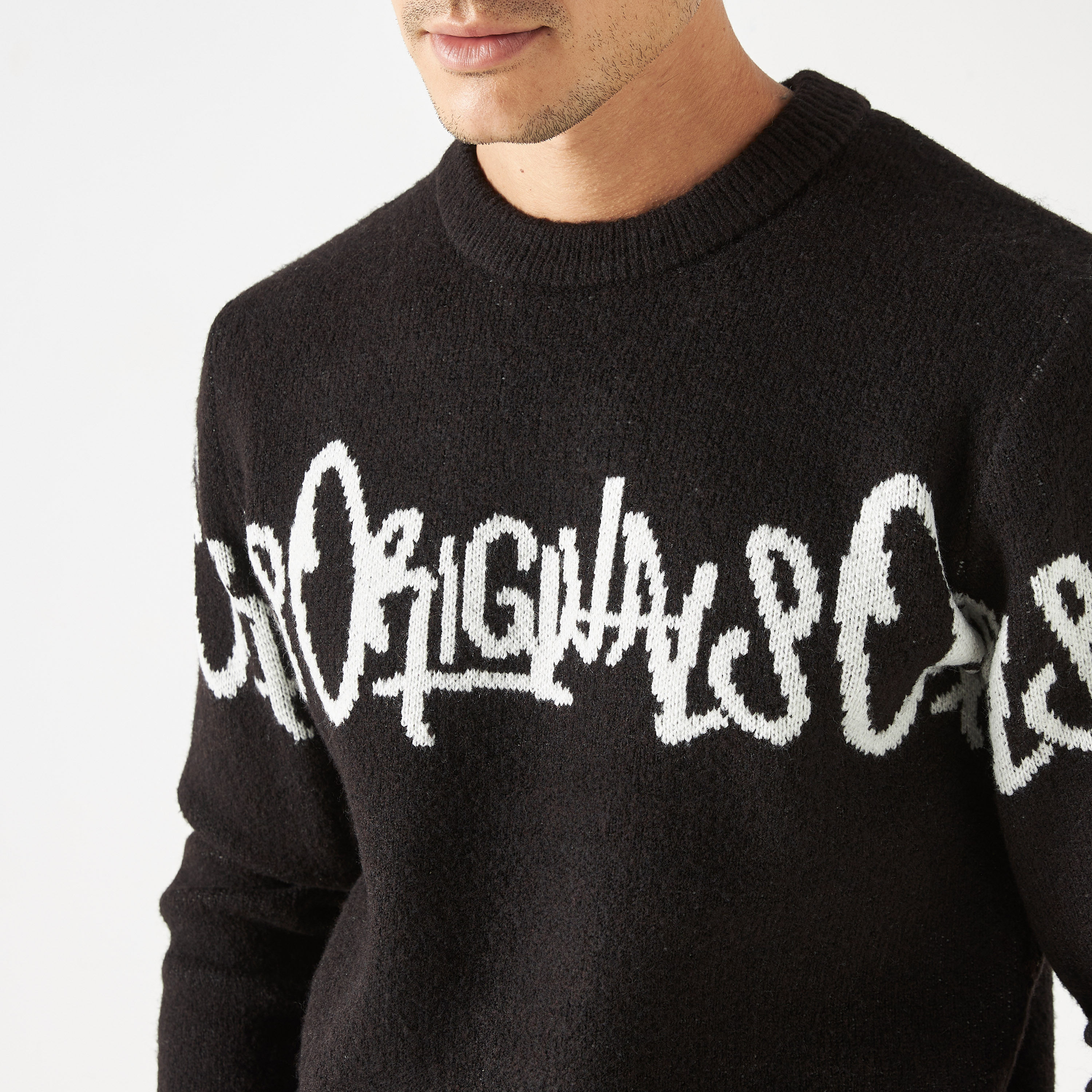 Jack & Jones Knitted Crew Neck Long Sleeves Pullover-men-clothing-sweatersandpullovers-image-4