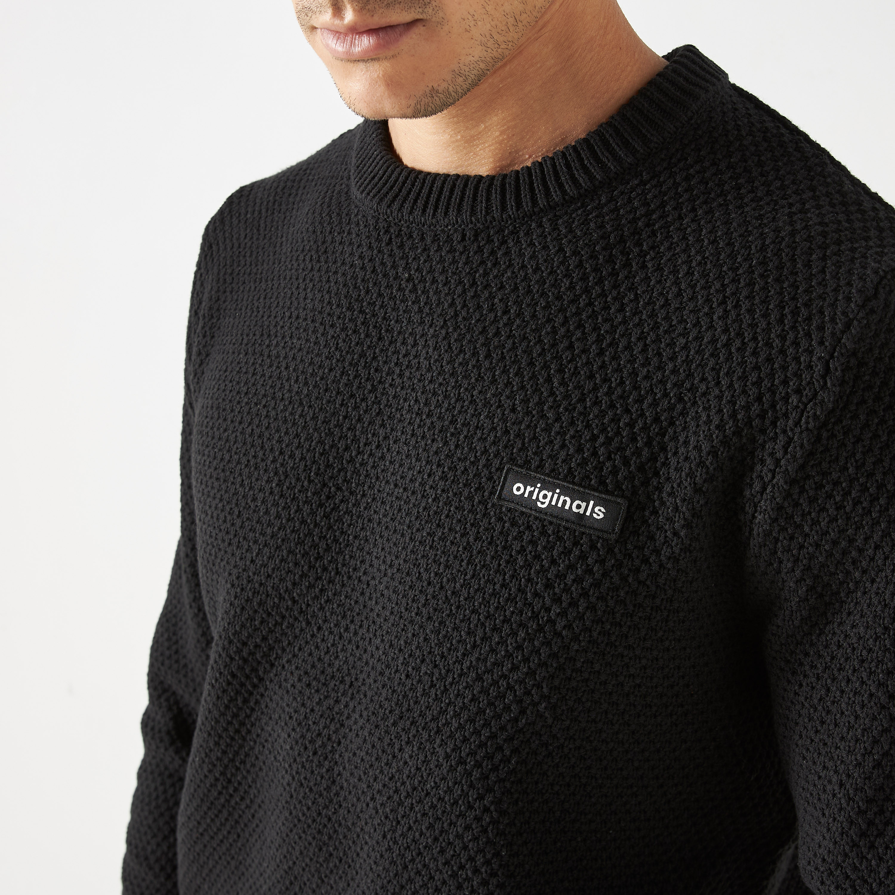 Jack & Jones Knitted Crew Neck Long Sleeves Pullover-men-clothing-sweatersandpullovers-image-4