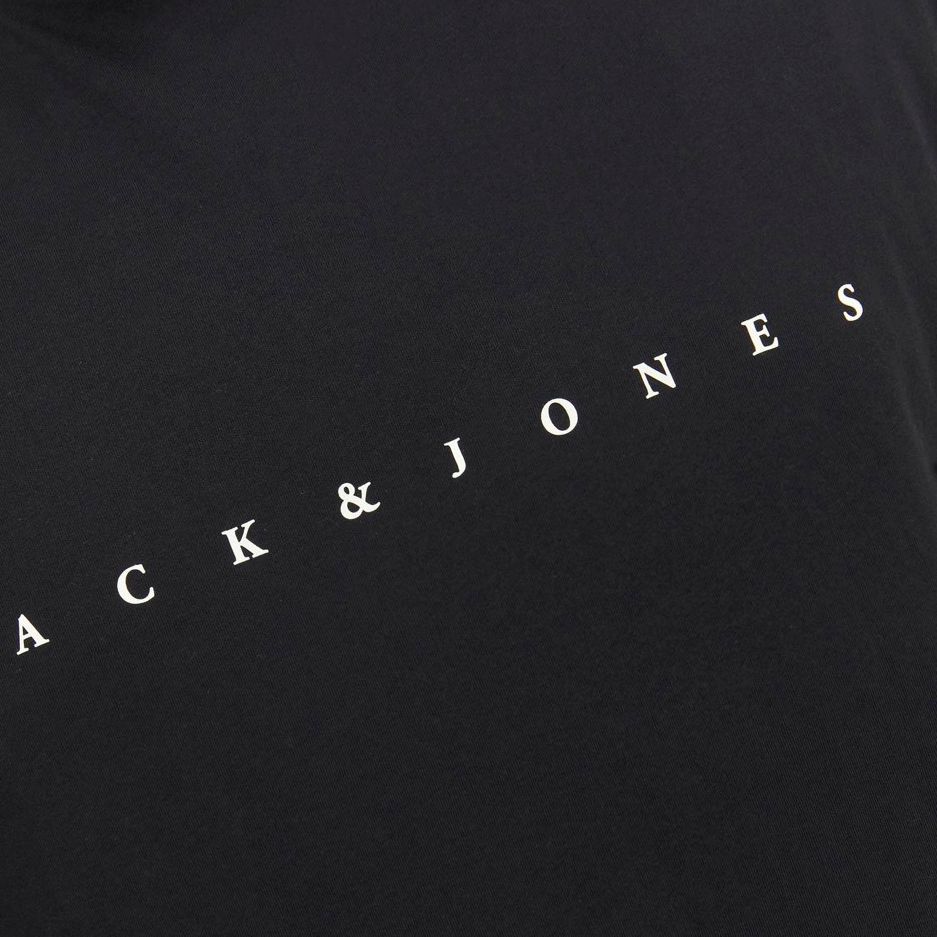 Jack & Jones Plain Round Neck Short Sleeves Men's T-Shirt-men-clothing-shirts-image-4