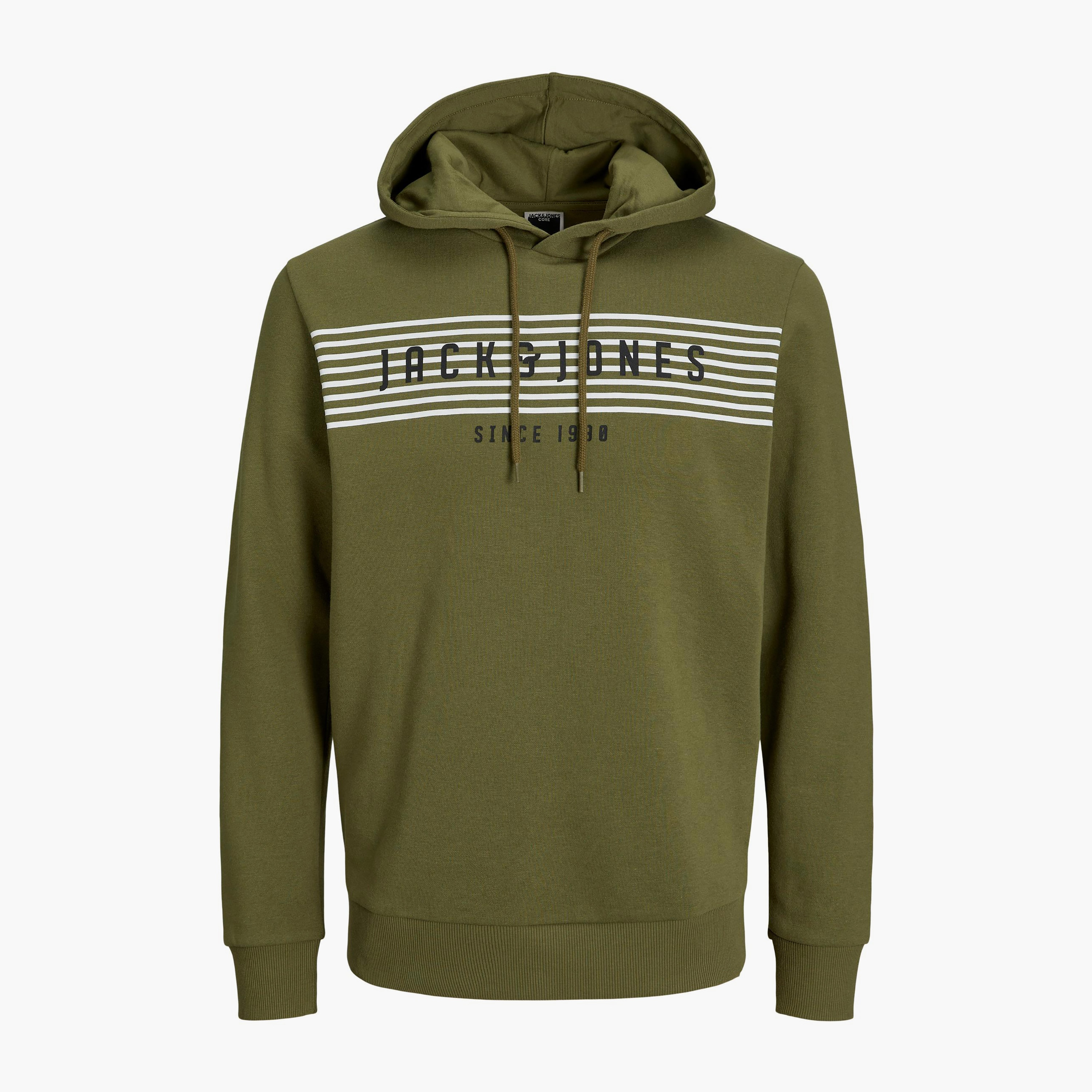  هودي جاك آند جونز مع شعار بأكمام طويلة-men-winterwear-hoodiesandsweatshirts-image-9