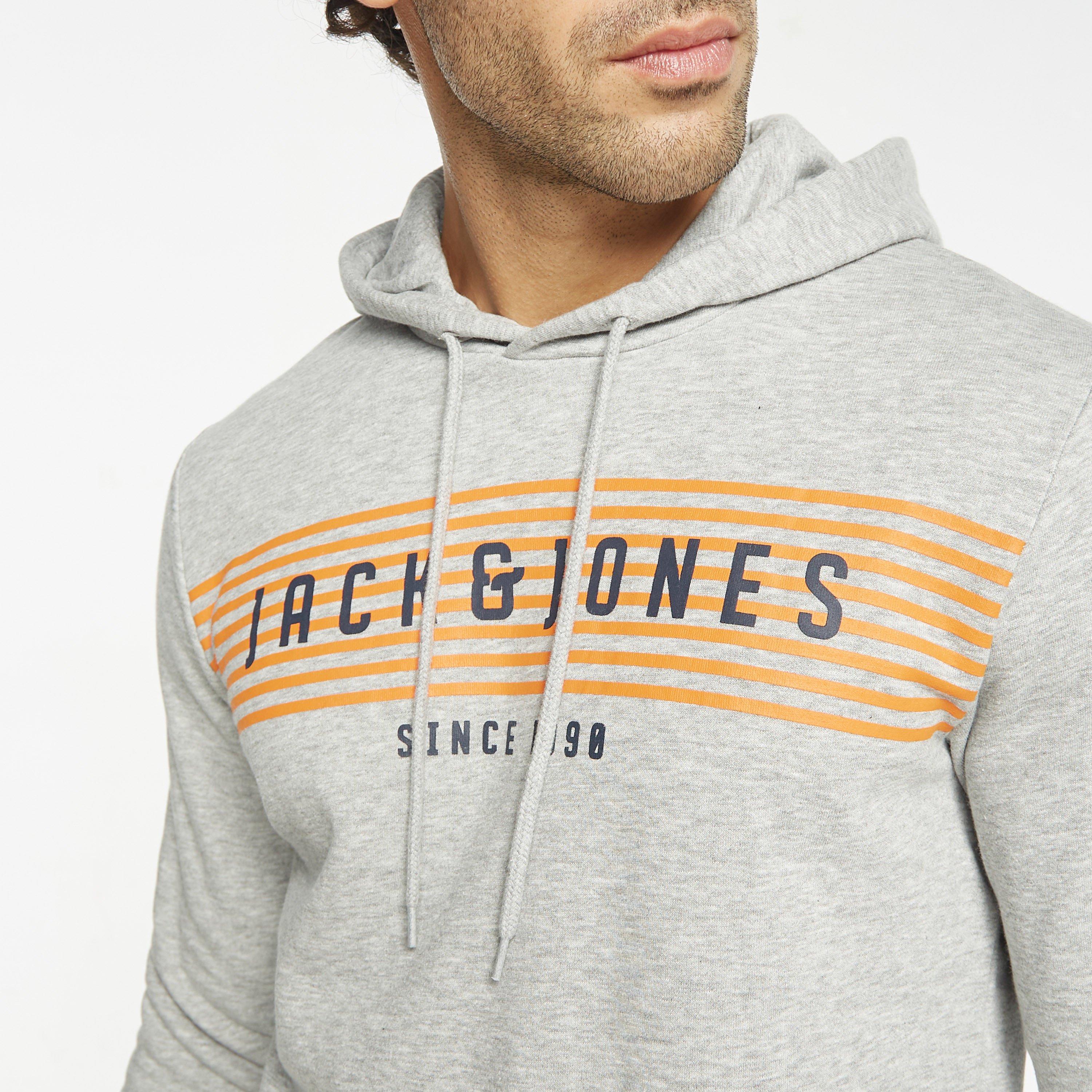  هودي جاك آند جونز مع شعار بأكمام طويلة-men-winterwear-hoodiesandsweatshirts-image-13