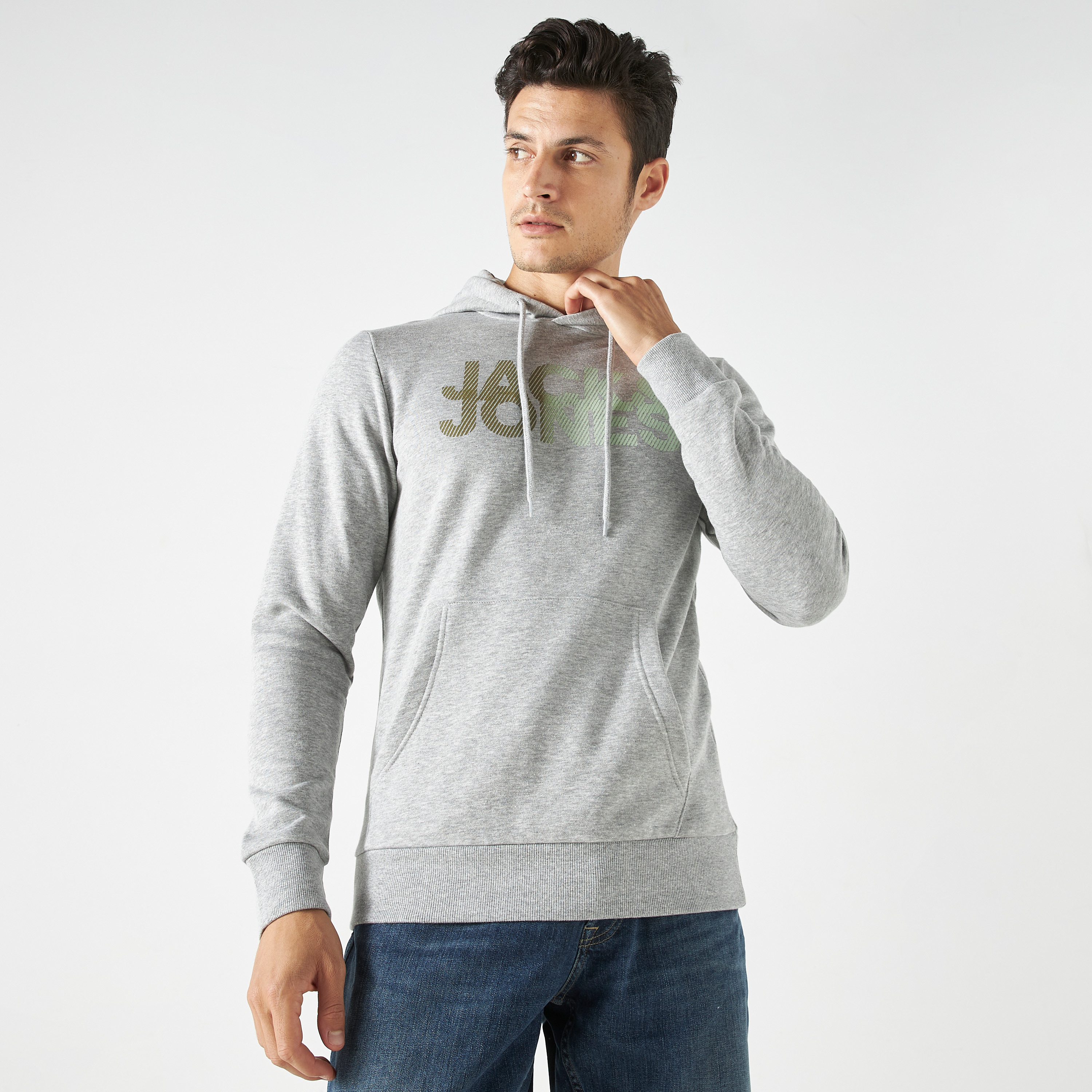 Jack & Jones Logo Long Sleeves Hoodie with Kangaroo Pocket-men-winterwear-hoodiesandsweatshirts-image-5