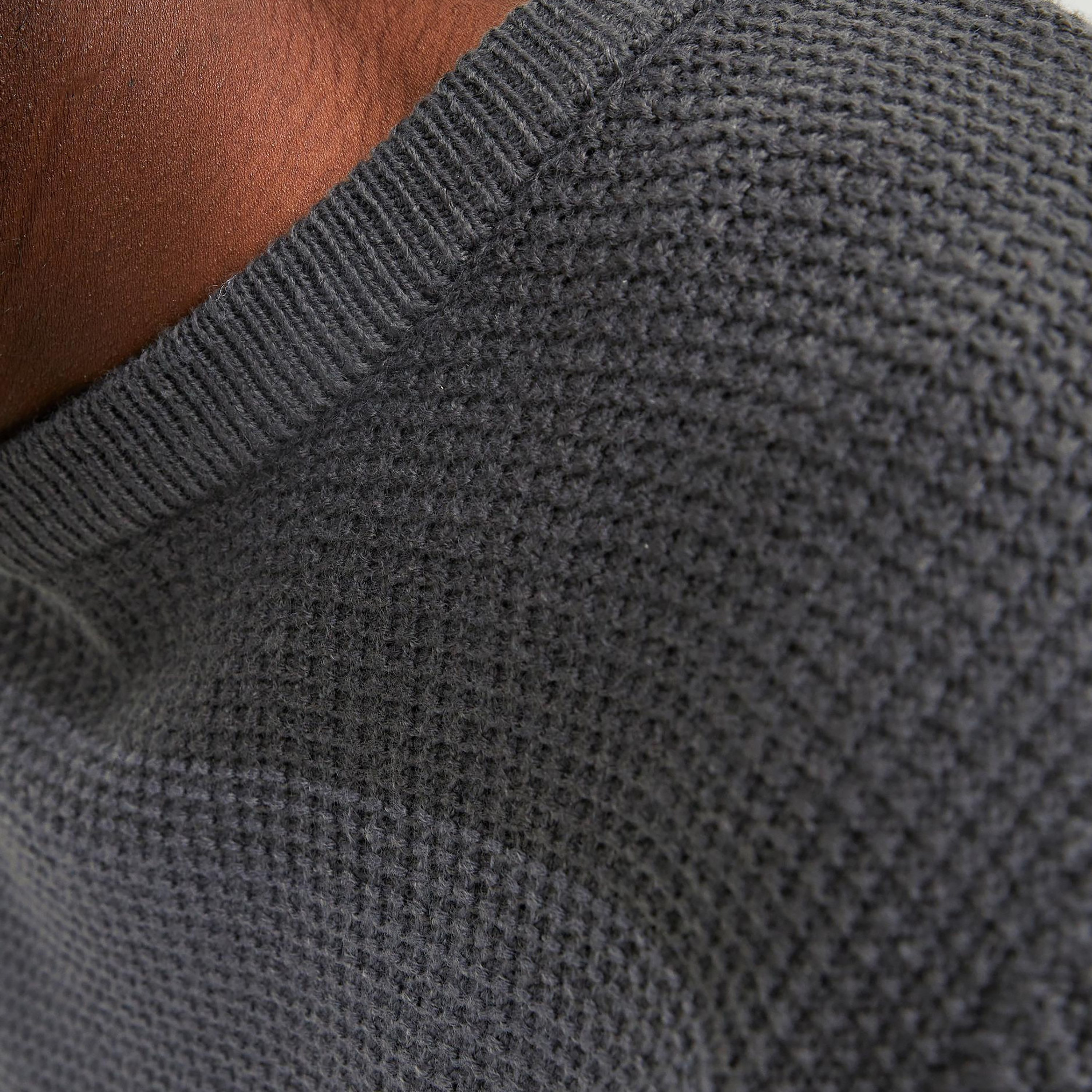 Jack & Jones Knitted Crew Neck Long Sleeves Pullover-men-clothing-sweatersandpullovers-image-3