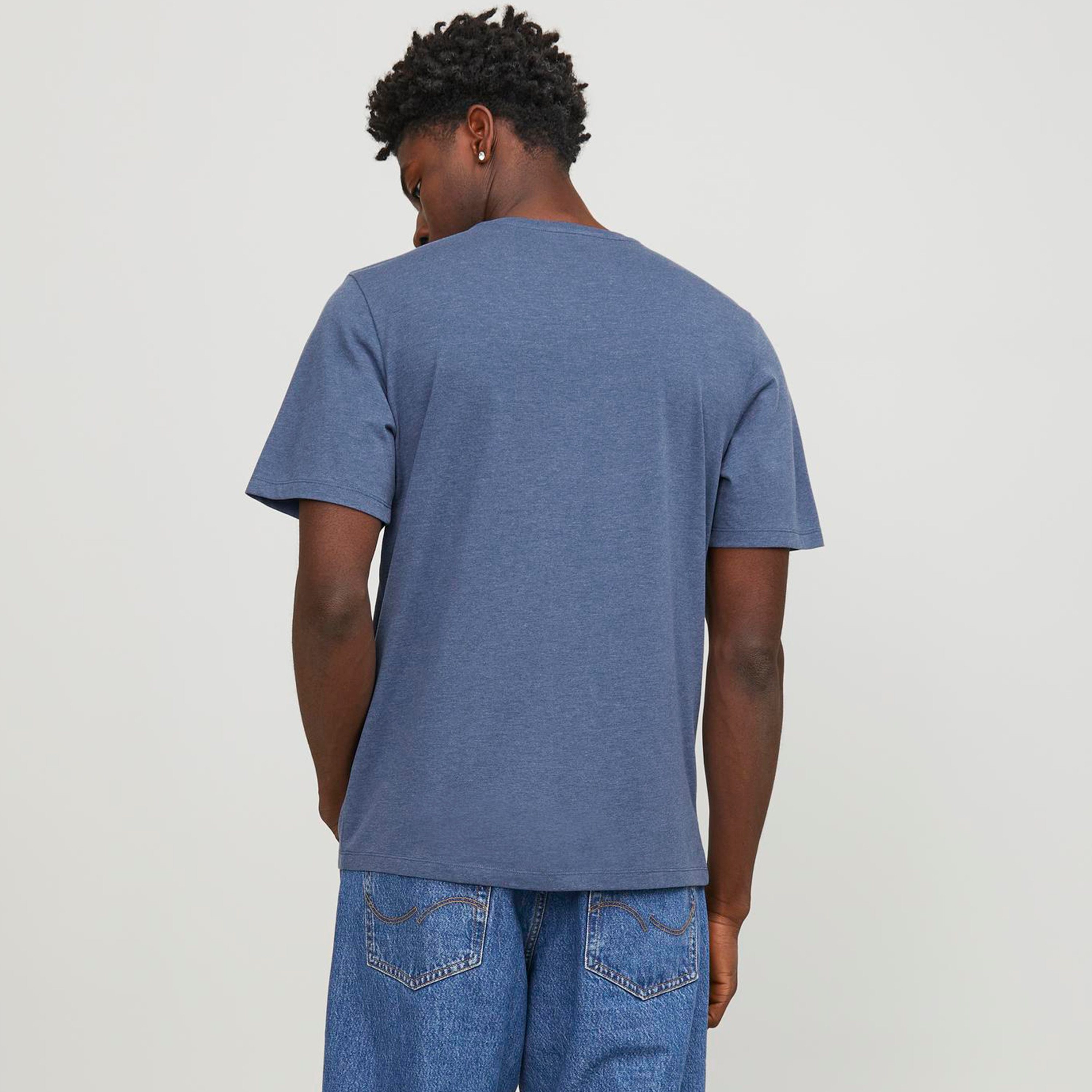 Jack & Jones Logo Crew Neck Short Sleeves T-Shirt-men-clothing-tshirtsandpolos-tshirts-image-4
