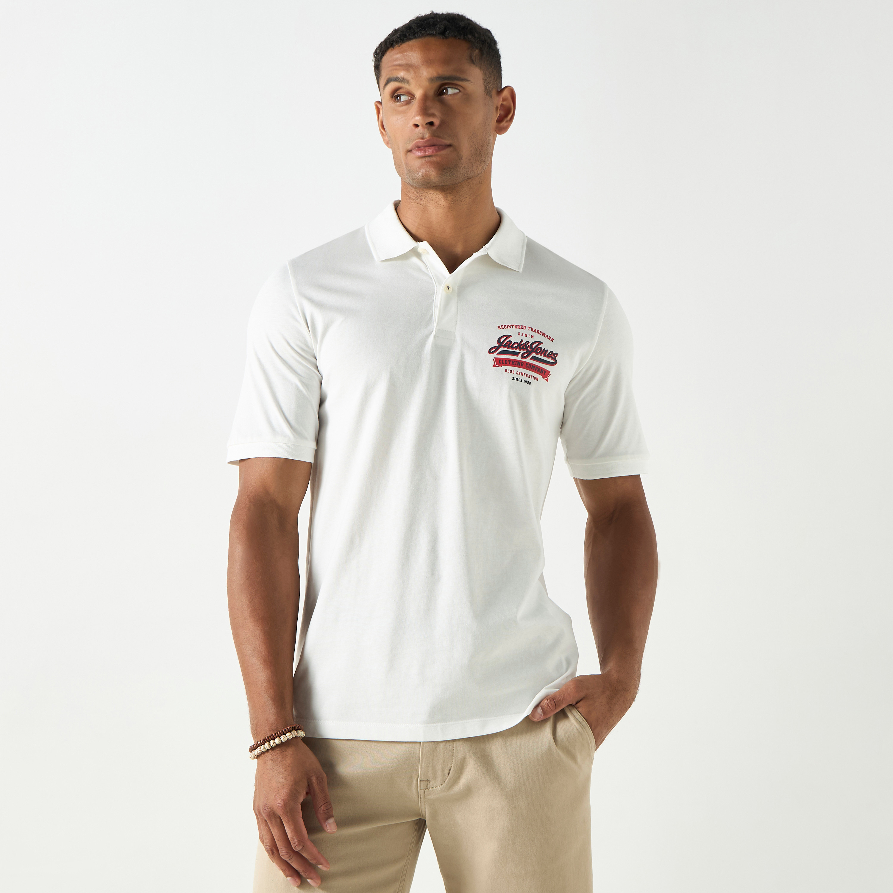 بولو تي شيرت ذو ياقة من جاك آند جونز بأكمام قصيرة مع شعار-men-clothing-tshirtsandpolos-polos-image-5
