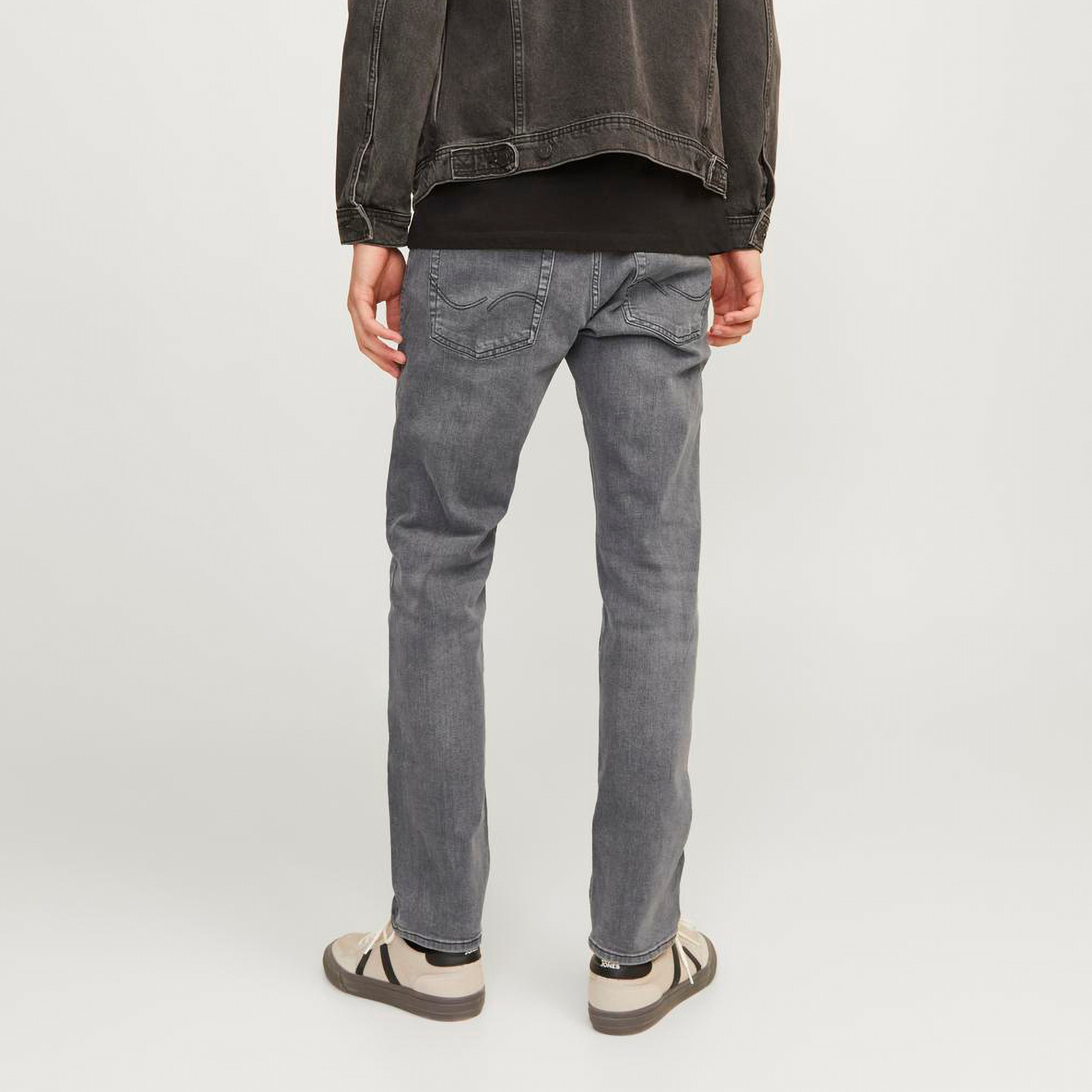 Jack & Jones Tapered Fit Stone Washed Mid Rise Jeans-men-clothing-bottoms-jeans-image-4