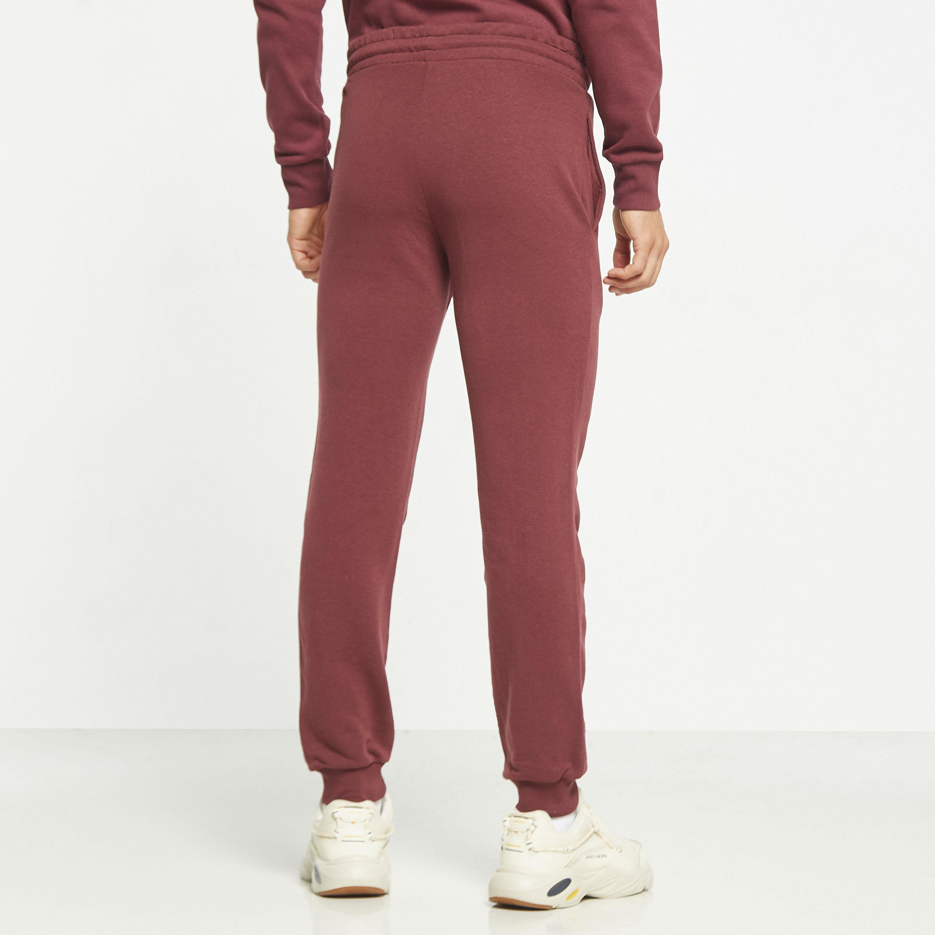  جوغر من جاك آند جونز برباط ذو متوسط الارتفاع مع شعار-men-clothing-bottoms-joggers-image-3