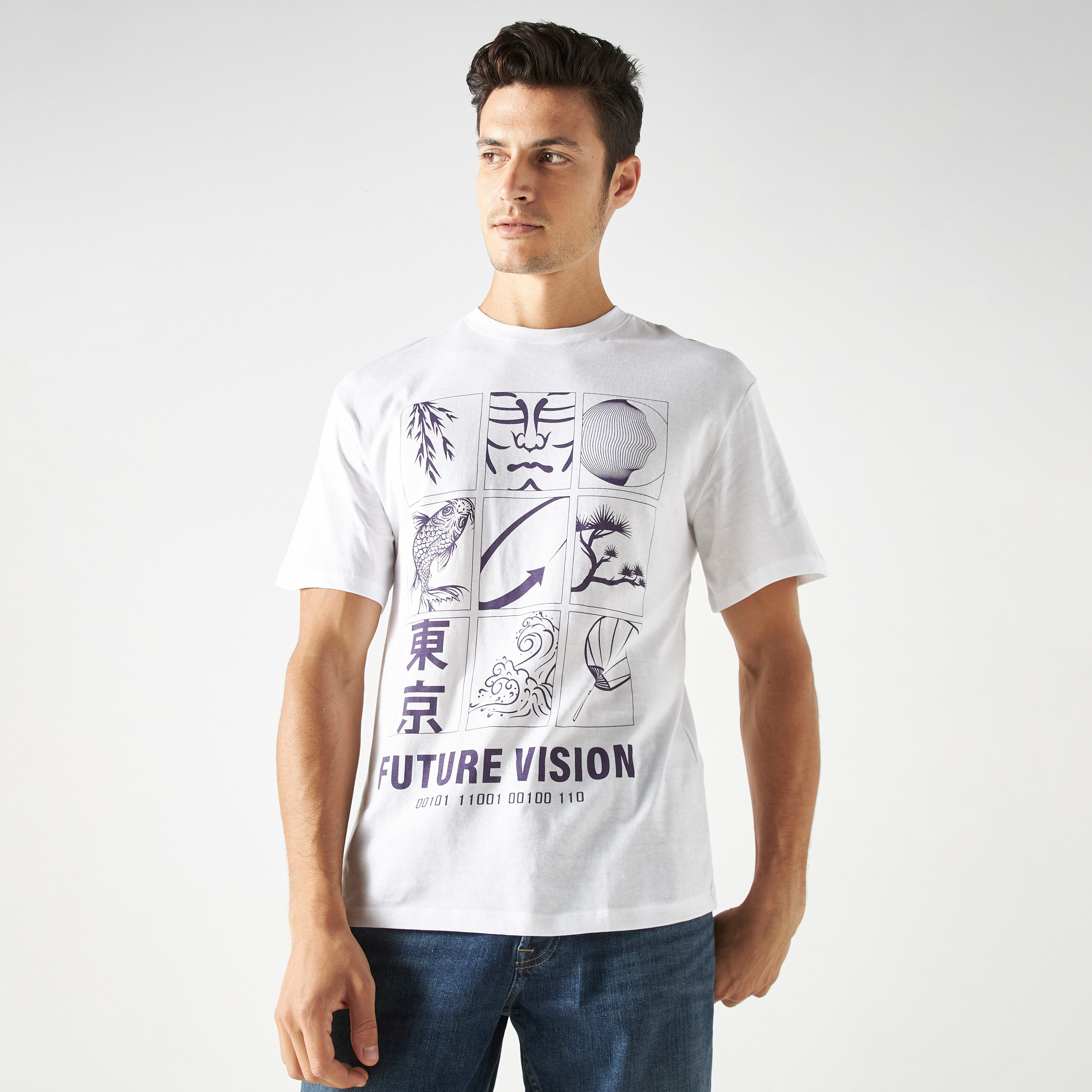 تي شيرت من جاك آند جونز مع جرافيك بأكمام قصيرة و ياقة مستديرة-men-clothing-tshirtsandpolos-tshirts-image-9