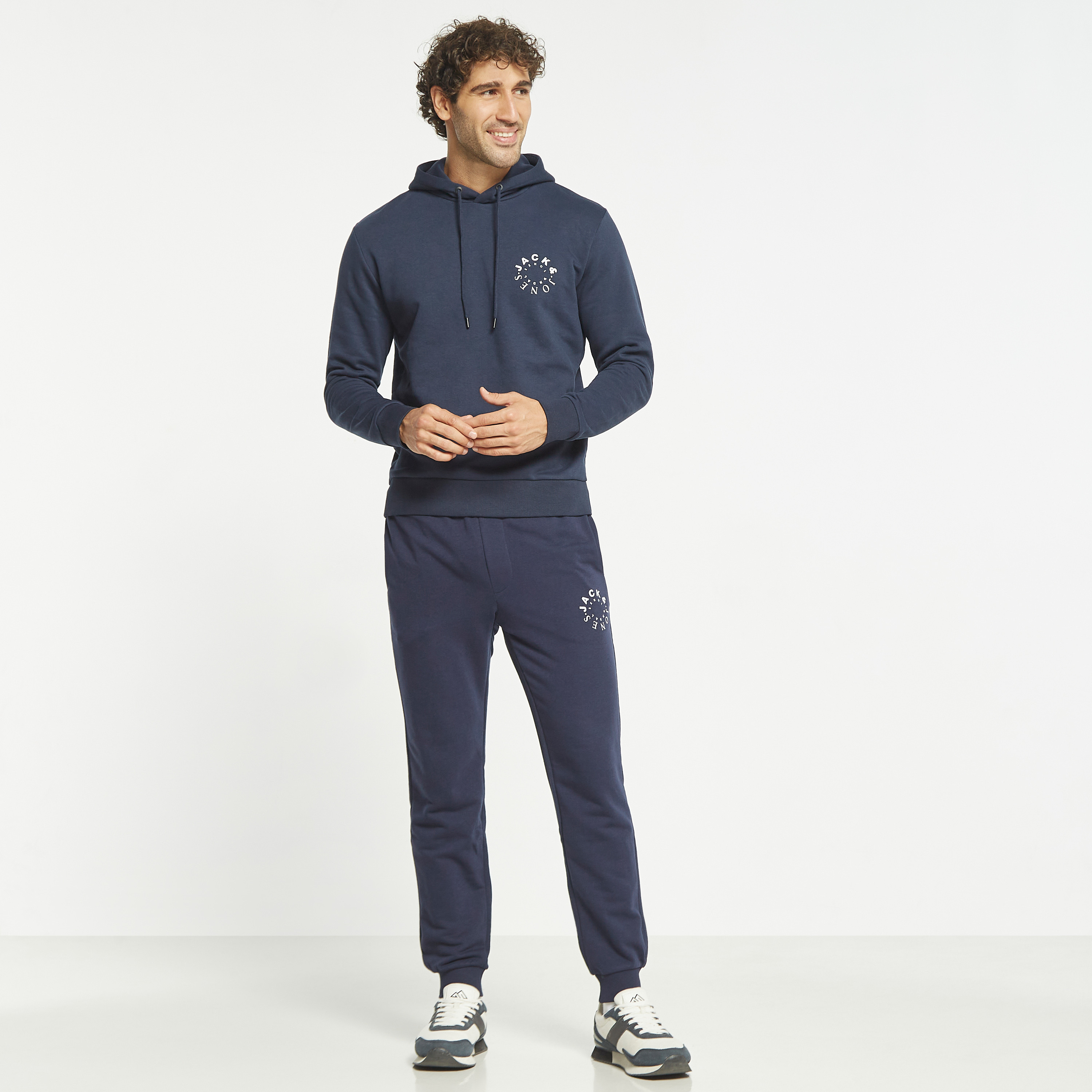 Jack & Jones Logo Hoodies with Drawstring Cord-men-winterwear-hoodiesandsweatshirts-image-6