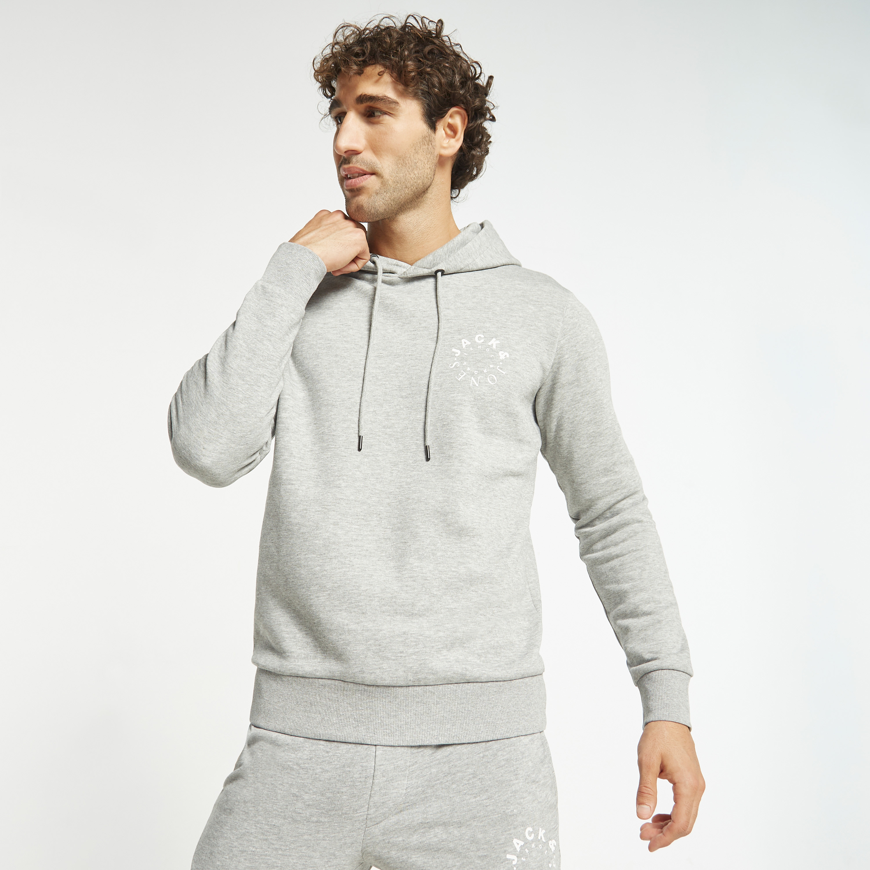 Jack & Jones Logo Hoodies with Drawstring Cord-men-winterwear-hoodiesandsweatshirts-image-13