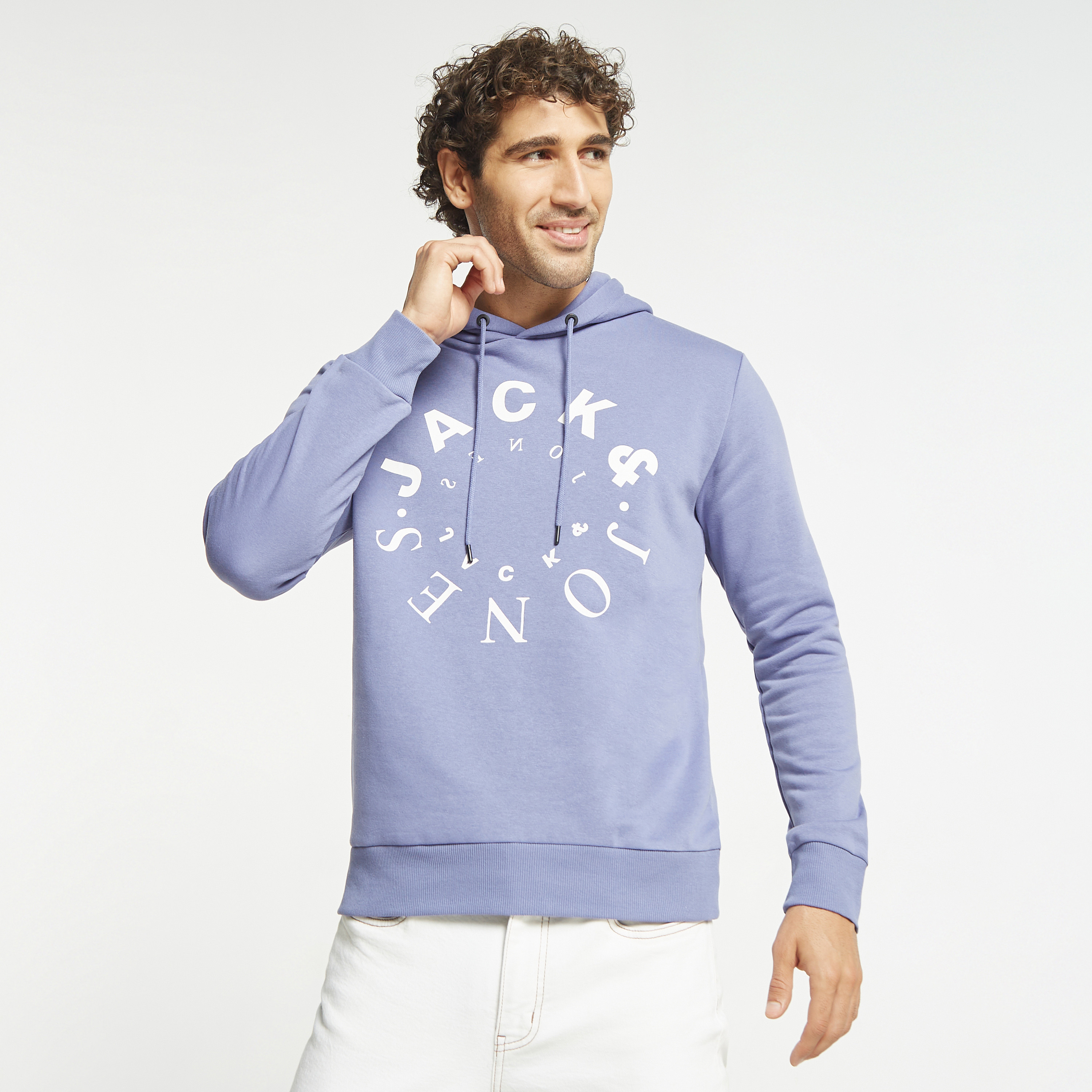 Jack & Jones Logo Hoodies with Drawstring Cord-men-winterwear-hoodiesandsweatshirts-image-17
