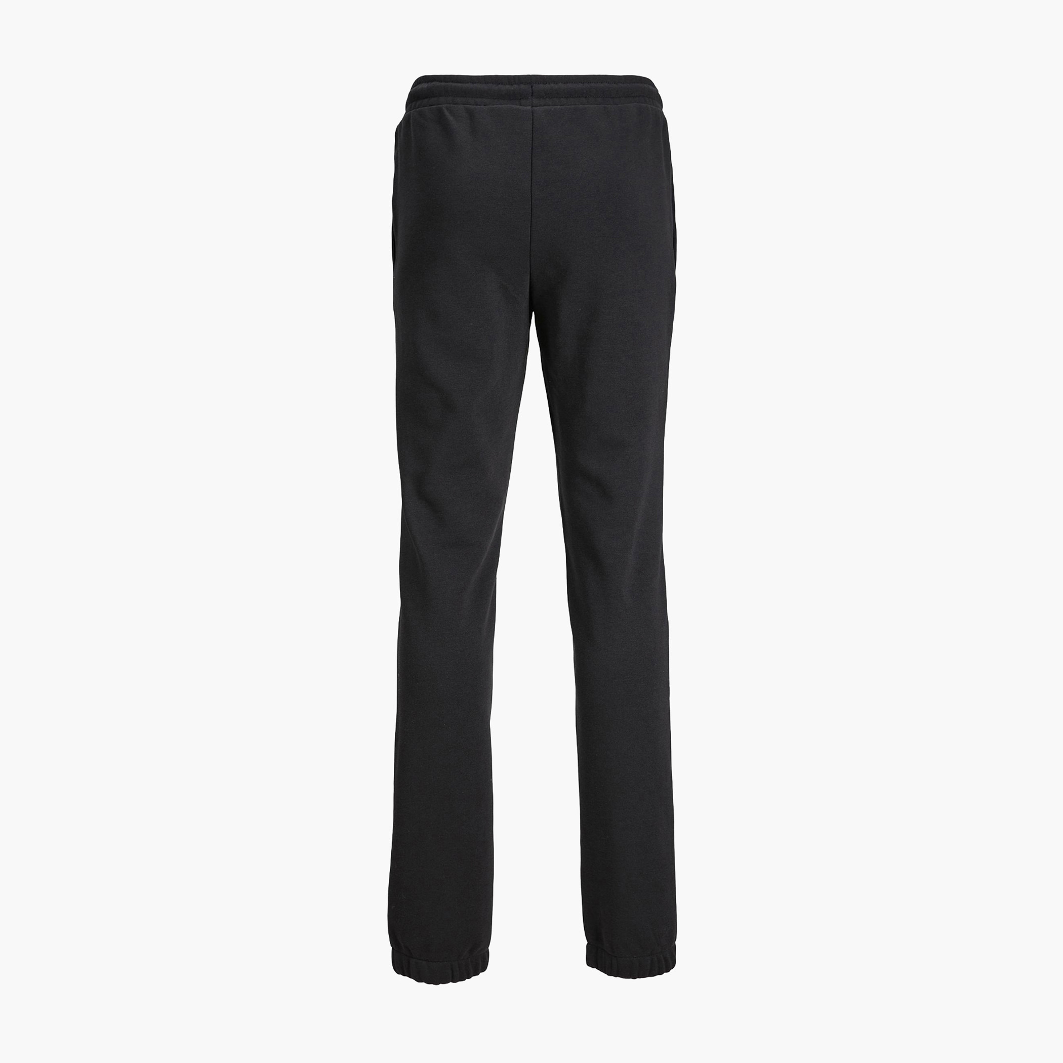 Jack & Jones Junior Logo Print Joggers with Drawstring Closure-boys-clothing-bottoms-joggersandtrackpants-image-2