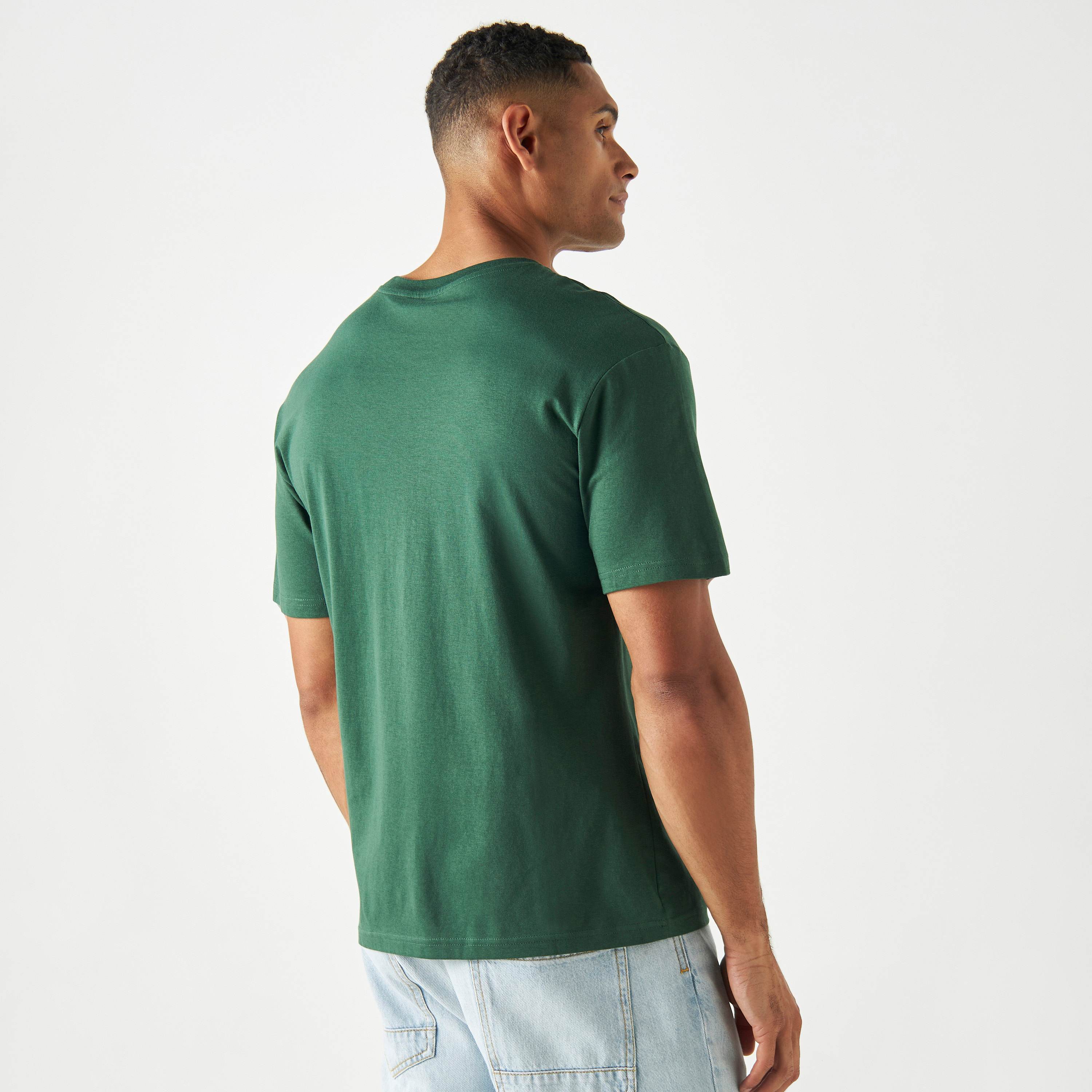 Jack & Jones Printed Crew Neck Short Sleeves T-Shirt-men-clothing-tshirtsandpolos-tshirts-image-3