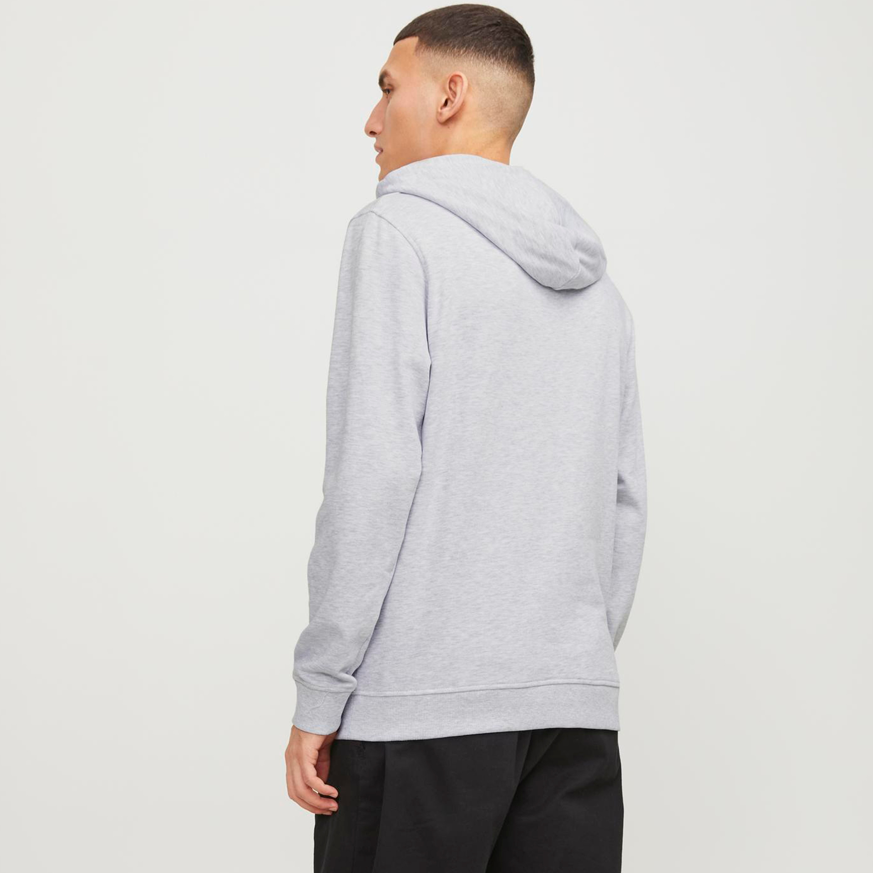 هودي بطبعة شعار من جاك آند جونز مع جيب الكنغر-men-winterwear-hoodiesandsweatshirts-image-11