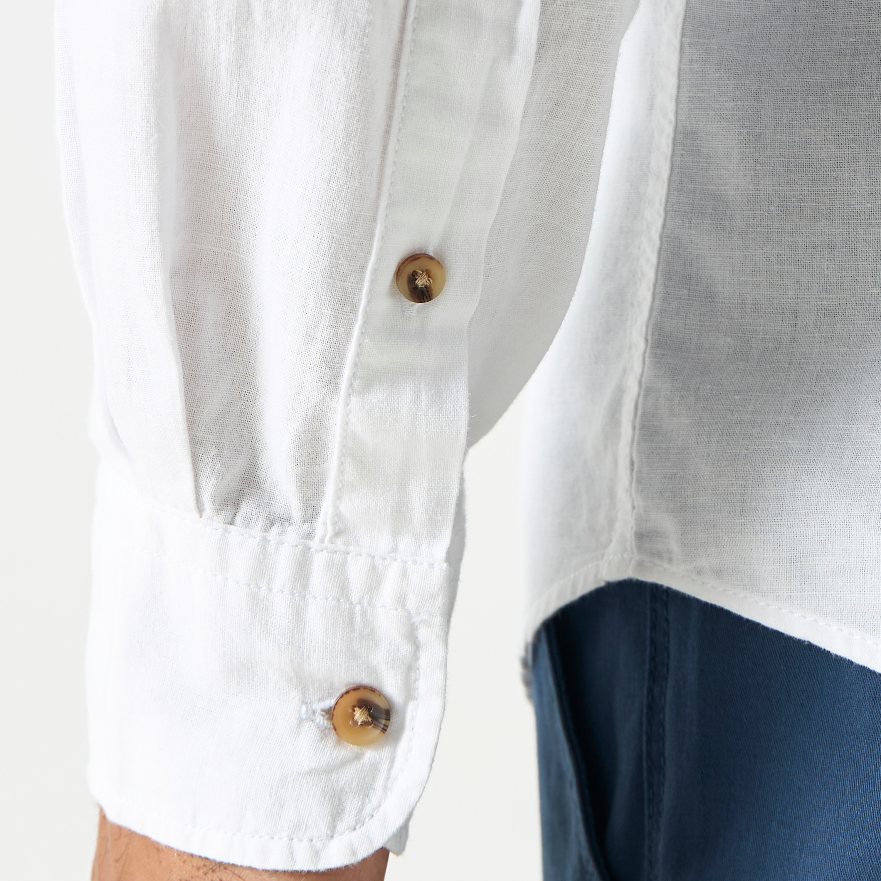 Jack & Jones Plain Collared Long Sleeves Casual Shirt-men-clothing-shirts-image-10