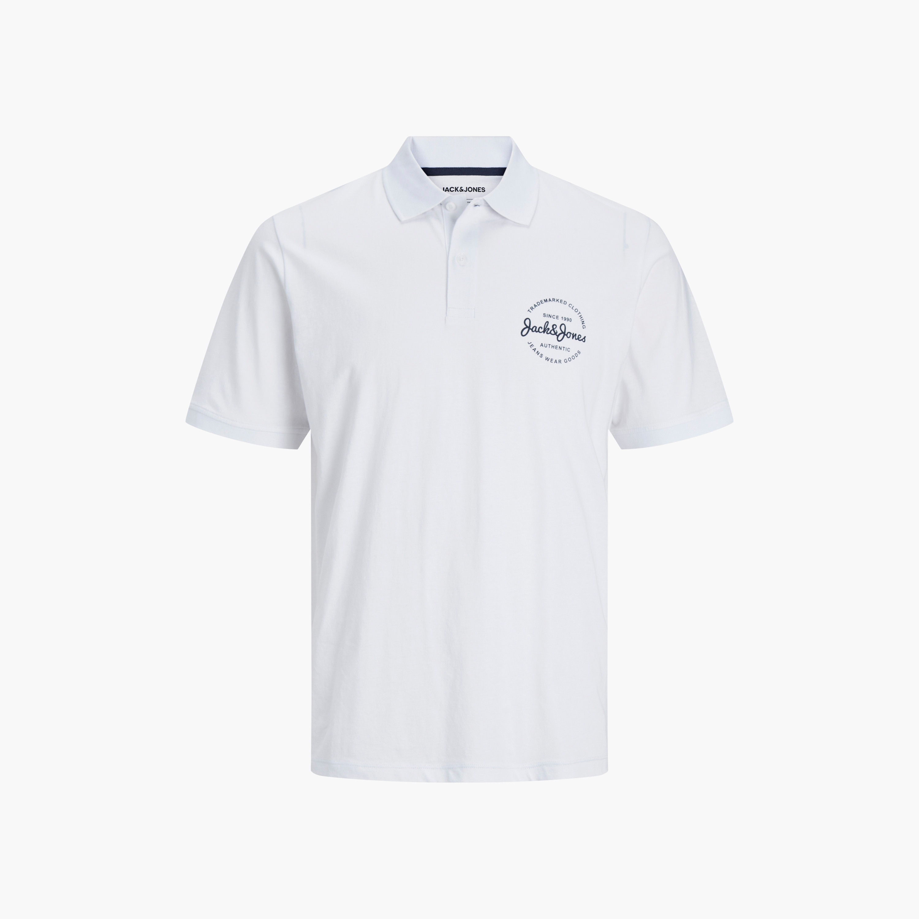 تيشيرت بولو بأكمام قصيرة وياقة وشعار من جاك آند جونز-men-clothing-tshirtsandpolos-polos-image-13